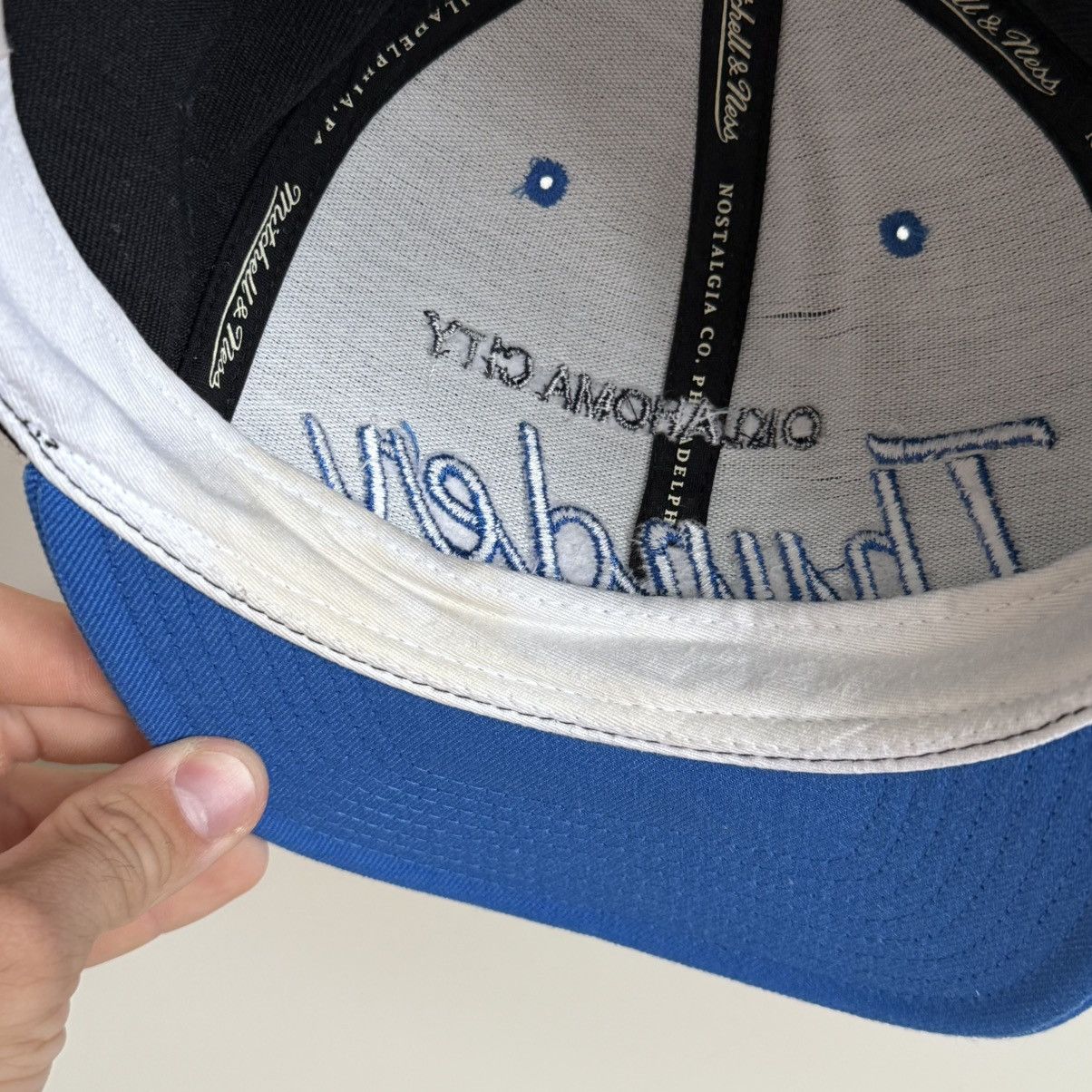 Mitchell & Ness Mitchell&Ness NBA Thunder Oklahoma City Men’s Cap One Size Size ONE SIZE - 11 Thumbnail