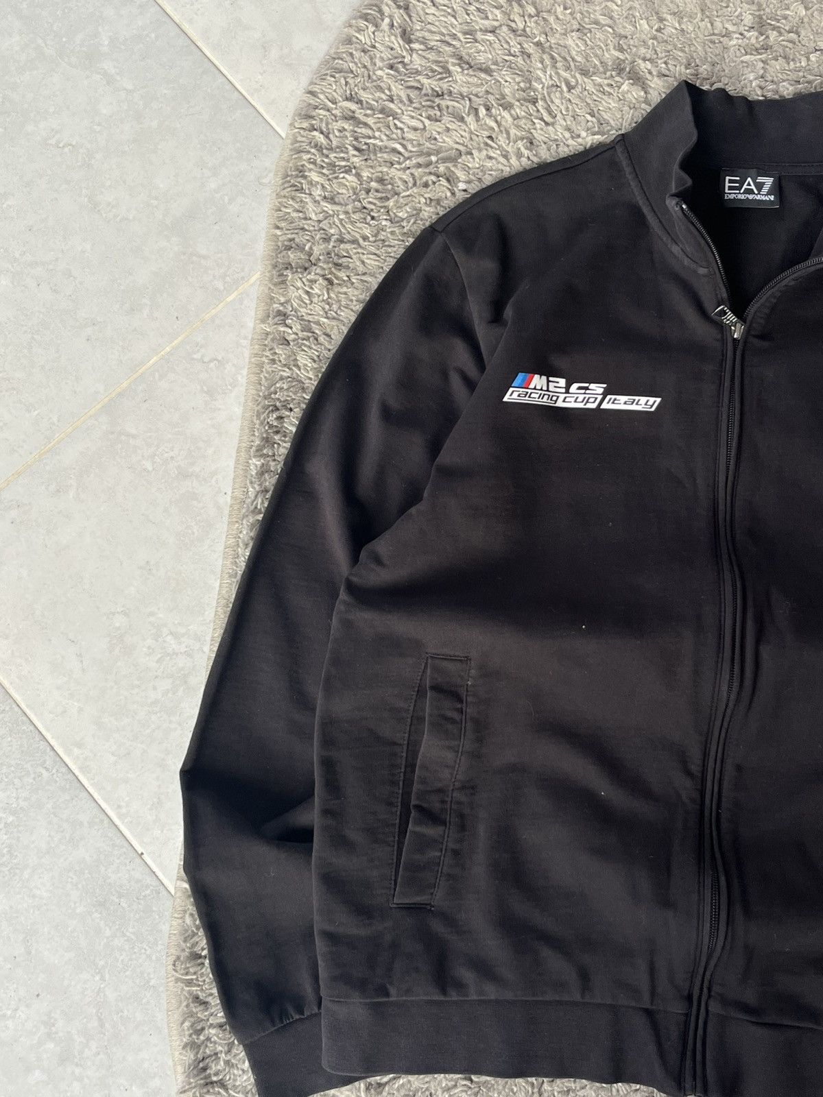 Emporio Armani Vintage Zip Emporio Armani BMW M2 CS Big Logo Y2K Style Size US L / EU 52-54 / 3 - 7 Thumbnail