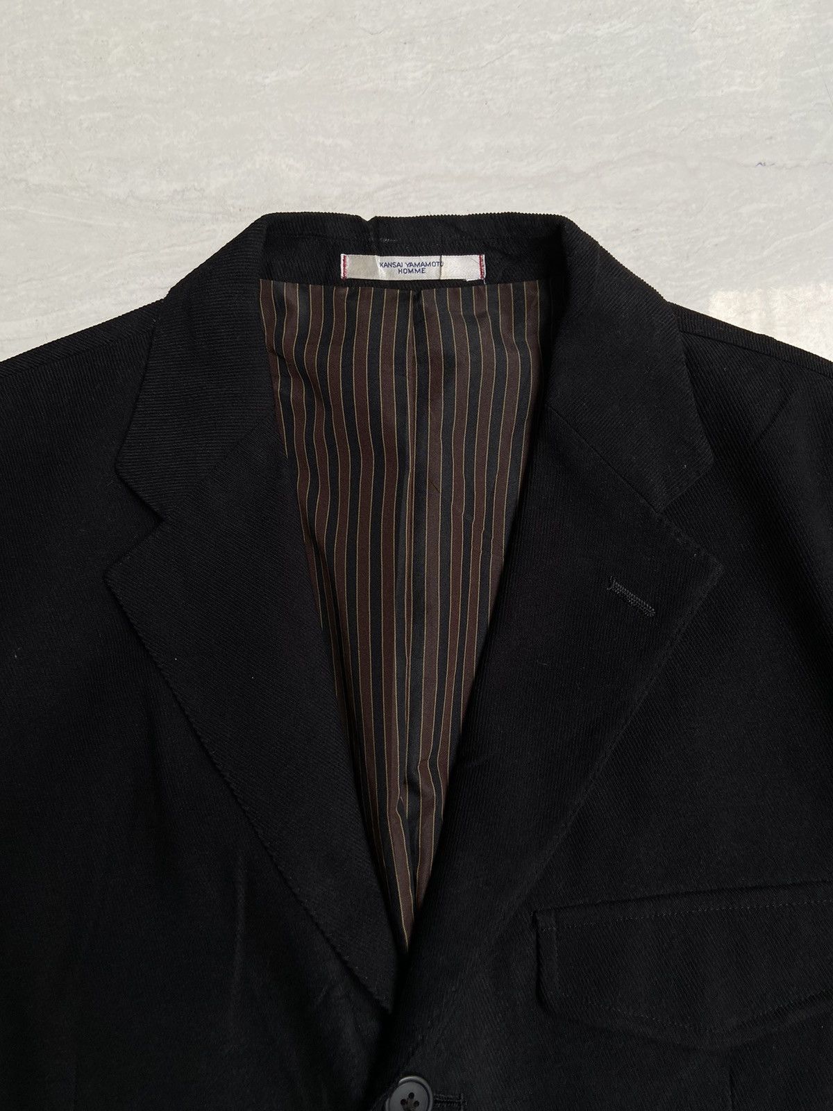 Designer × Japanese Brand × Kansai Yamamoto KANSAI YAMAMOTO HOMME Black Suit Size US L / EU 52-54 / 3 - 5 Thumbnail