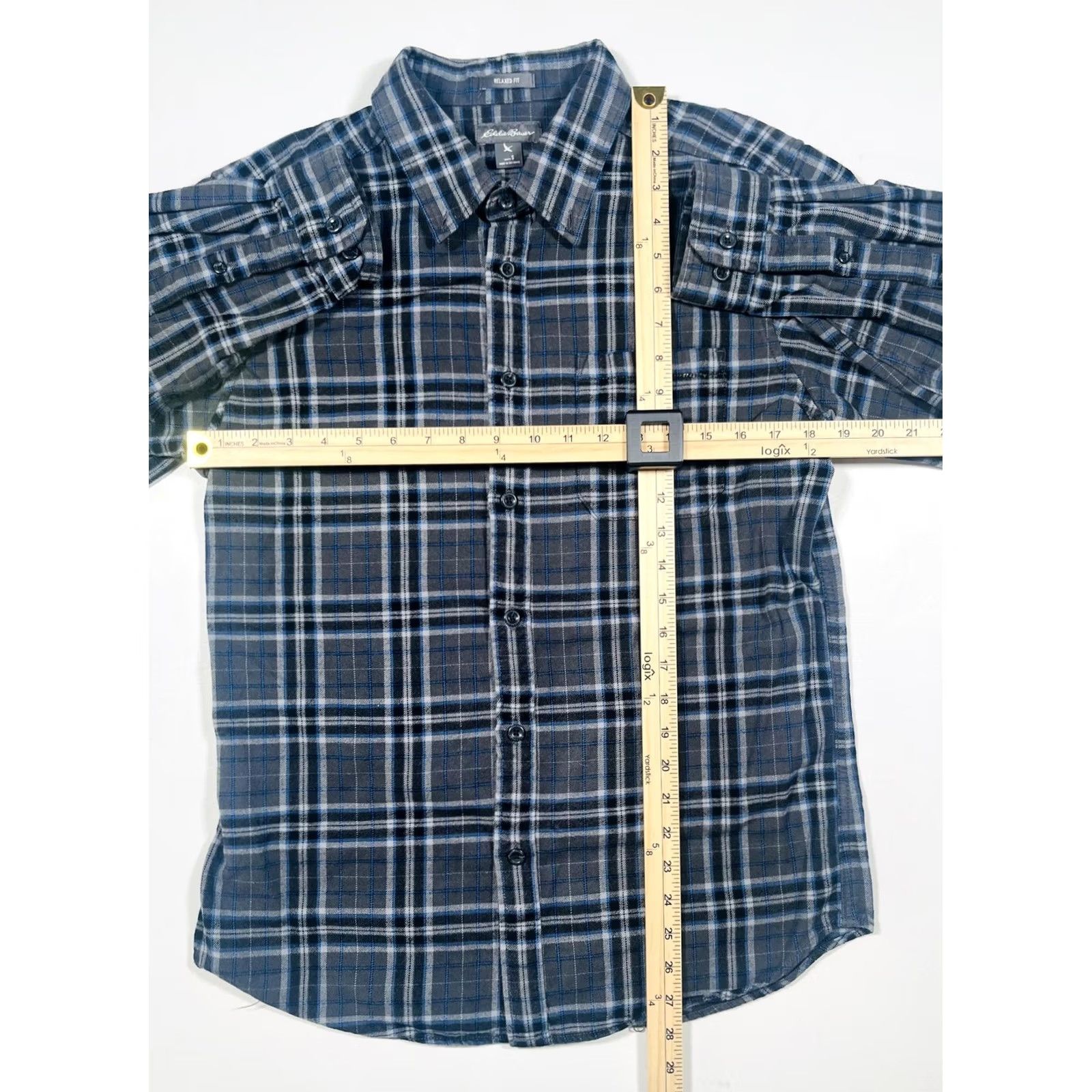 Eddie Bauer Eddie Bauer Shirt Mens Small Plaid Flannel Relaxed Fit Button Up Casual Size US S / EU 44-46 / 1 - 4 Thumbnail