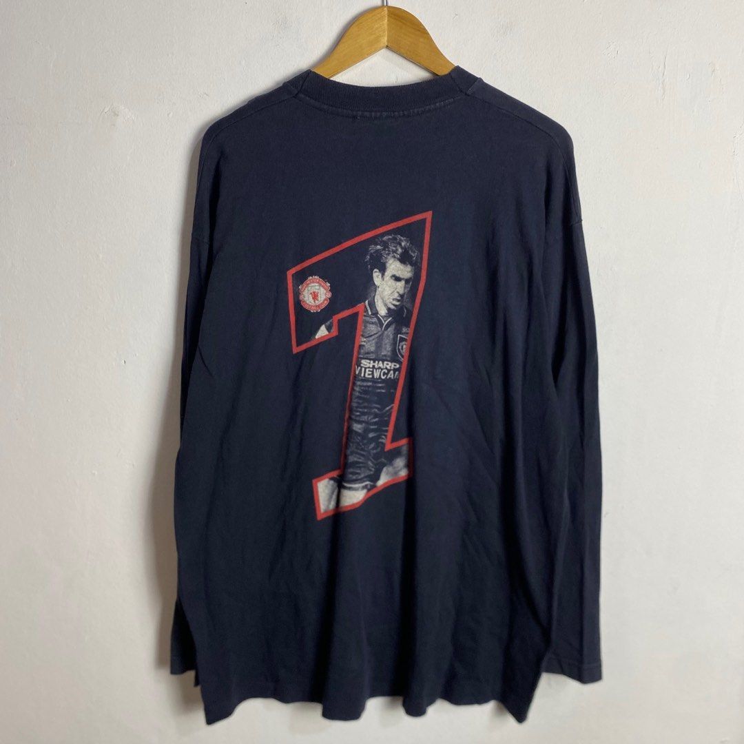 Vintage 90’s Manchester United Eric Cantona Long Sleeve Size US XL / EU 56 / 4 - 5 Thumbnail