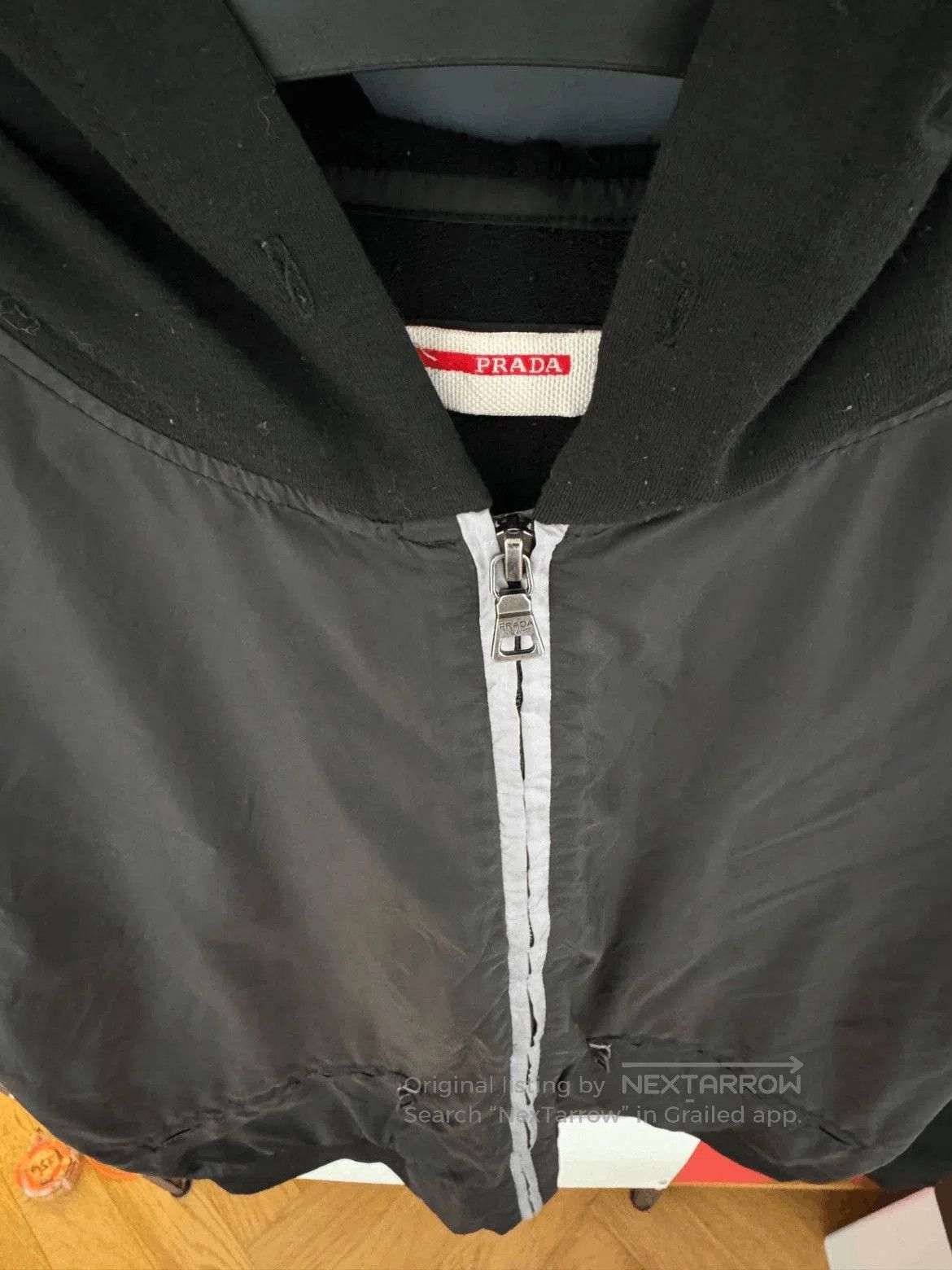 Prada Sz 52 Prada Red Label Zip-uo Hoodie Jacket. Size US L / EU 52-54 / 3 - 3 Thumbnail