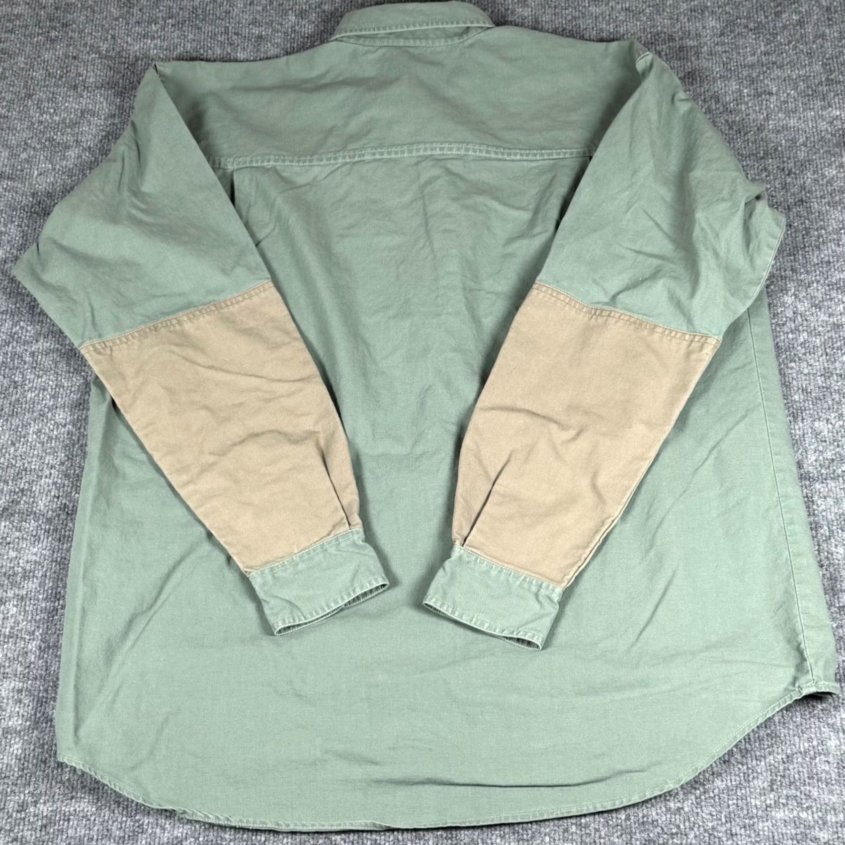 Vintage Columbia Large LS Shooting Shirt Button Up Hunting Outdoor Quilted Recoil Panel Size US XL / EU 56 / 4 - 4 Thumbnail