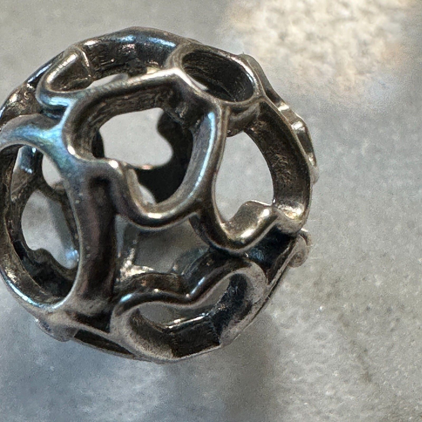 pandora Authentic Pandora Charm Primrose Openwork Bead 791489 RETIRE Size ONE SIZE - 5 Thumbnail