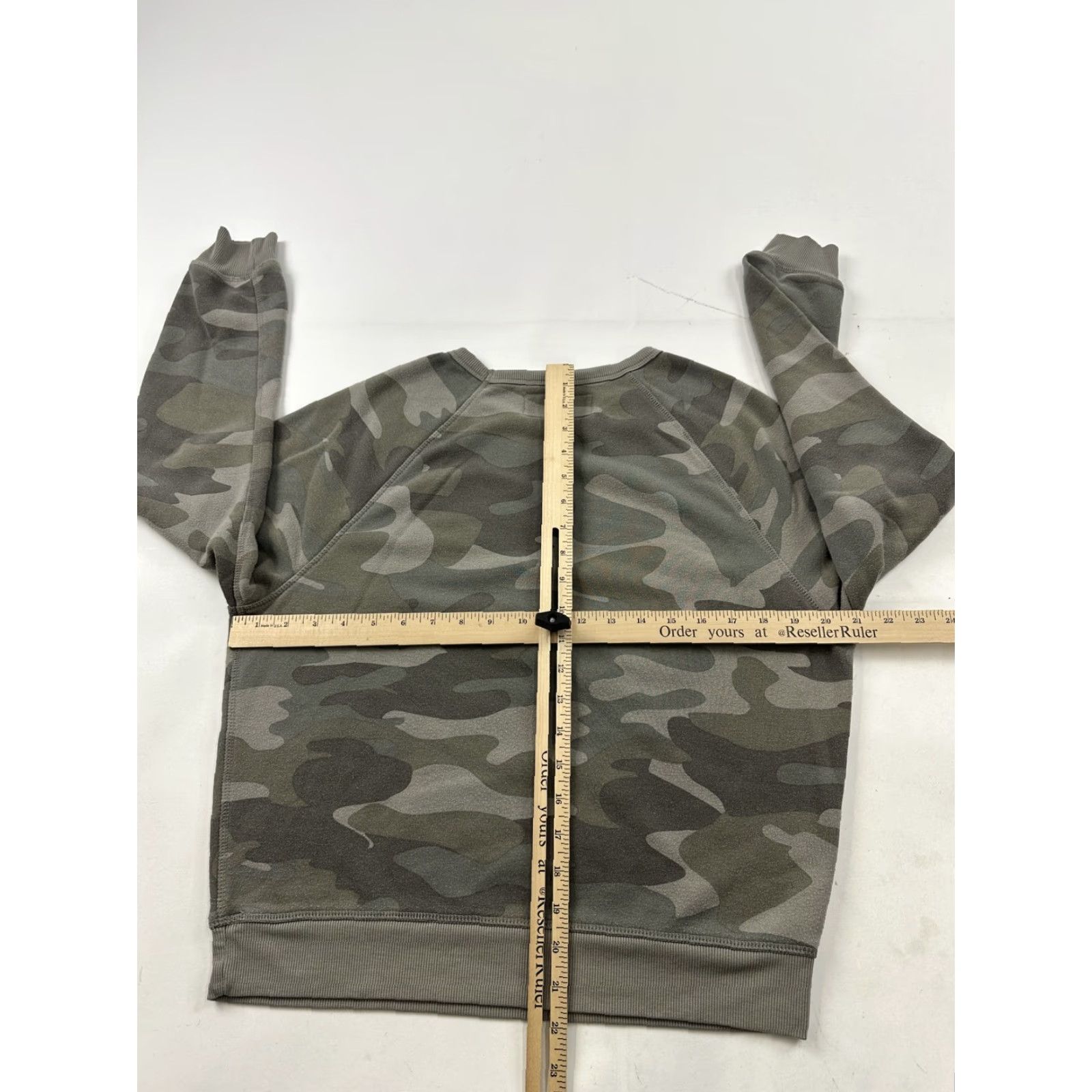 Logo 7 US Army Sweatshirt Mens XS Green Camouflage Crewneck Pullover Military Logo Camo Size US XS / EU 42 / 0 - 7 Thumbnail