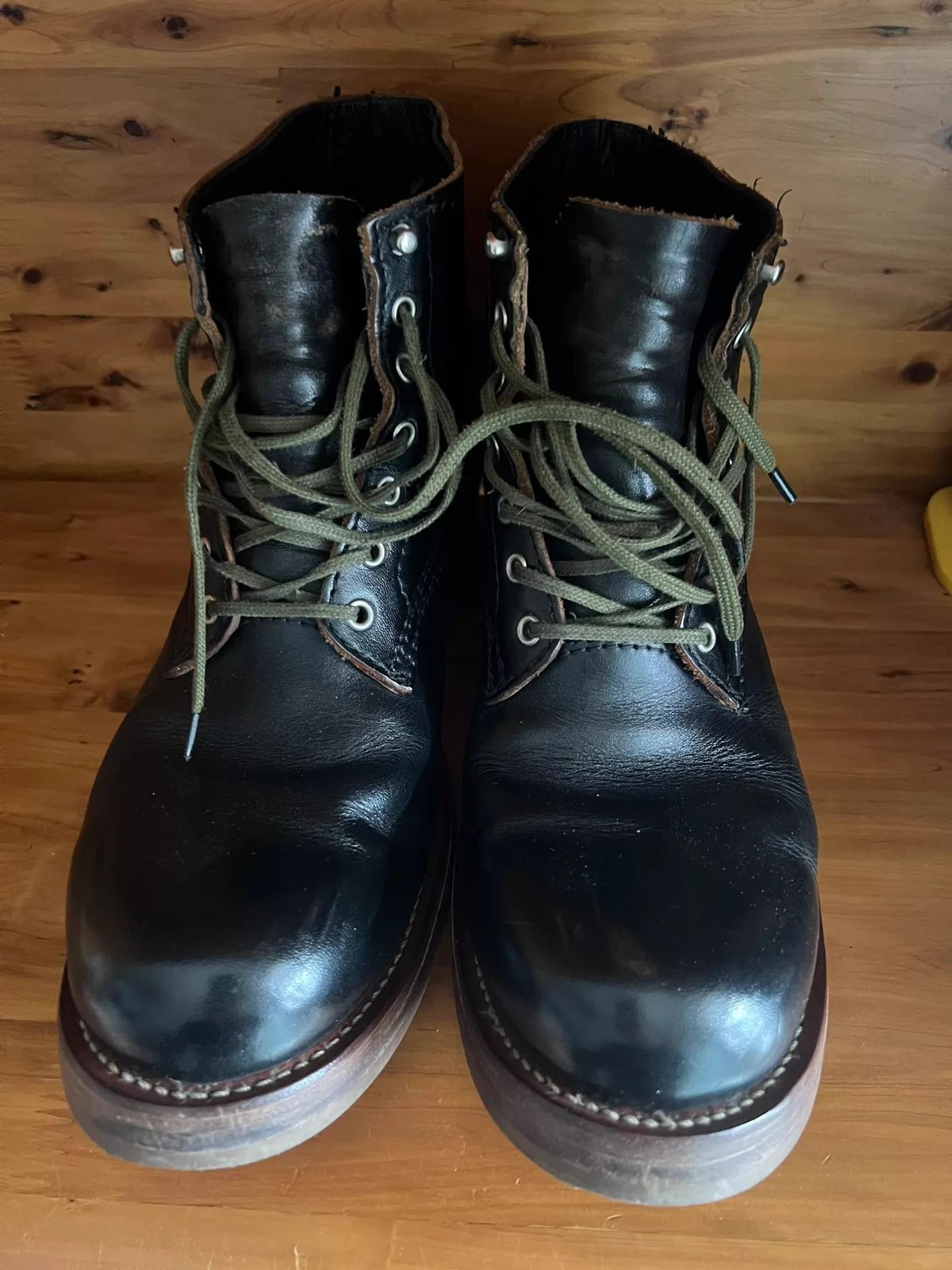 Addict Clothes Japan ADDICT CLOTHES Tea Core Leather Work Boots US9 Size US 9.5 / EU 42-43 - 4 Thumbnail