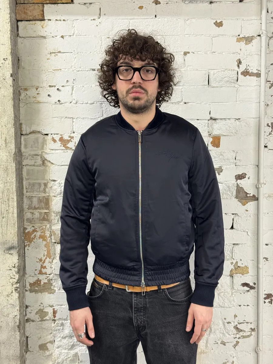 Emporio Armani SS2018 Emporio Armani Navy Lights Reversible Bomber Jacket Size US M / EU 48-50 / 2 - 6 Thumbnail