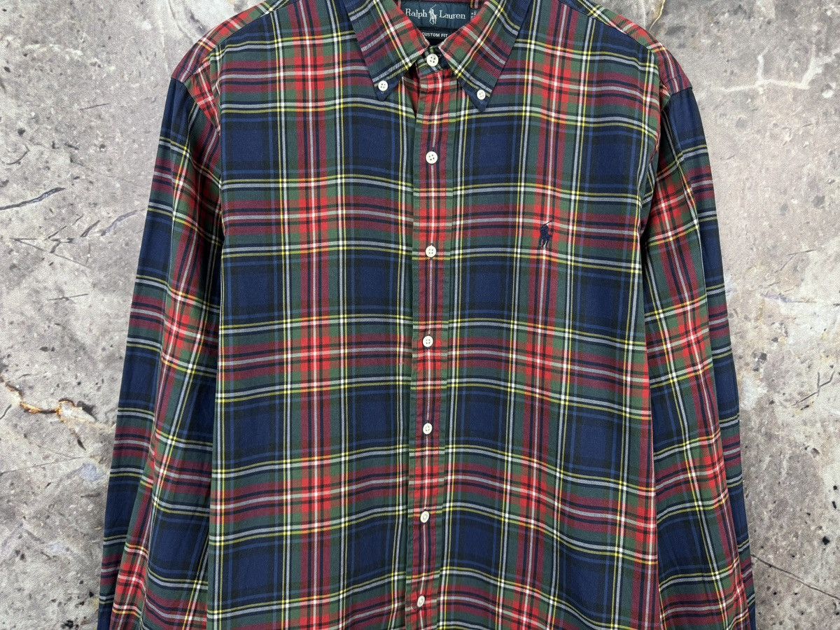 Polo Ralph Lauren Polo Ralph Lauren Plaid Button Down Shirt Custom Fit Size US XL / EU 56 / 4 - 3 Thumbnail