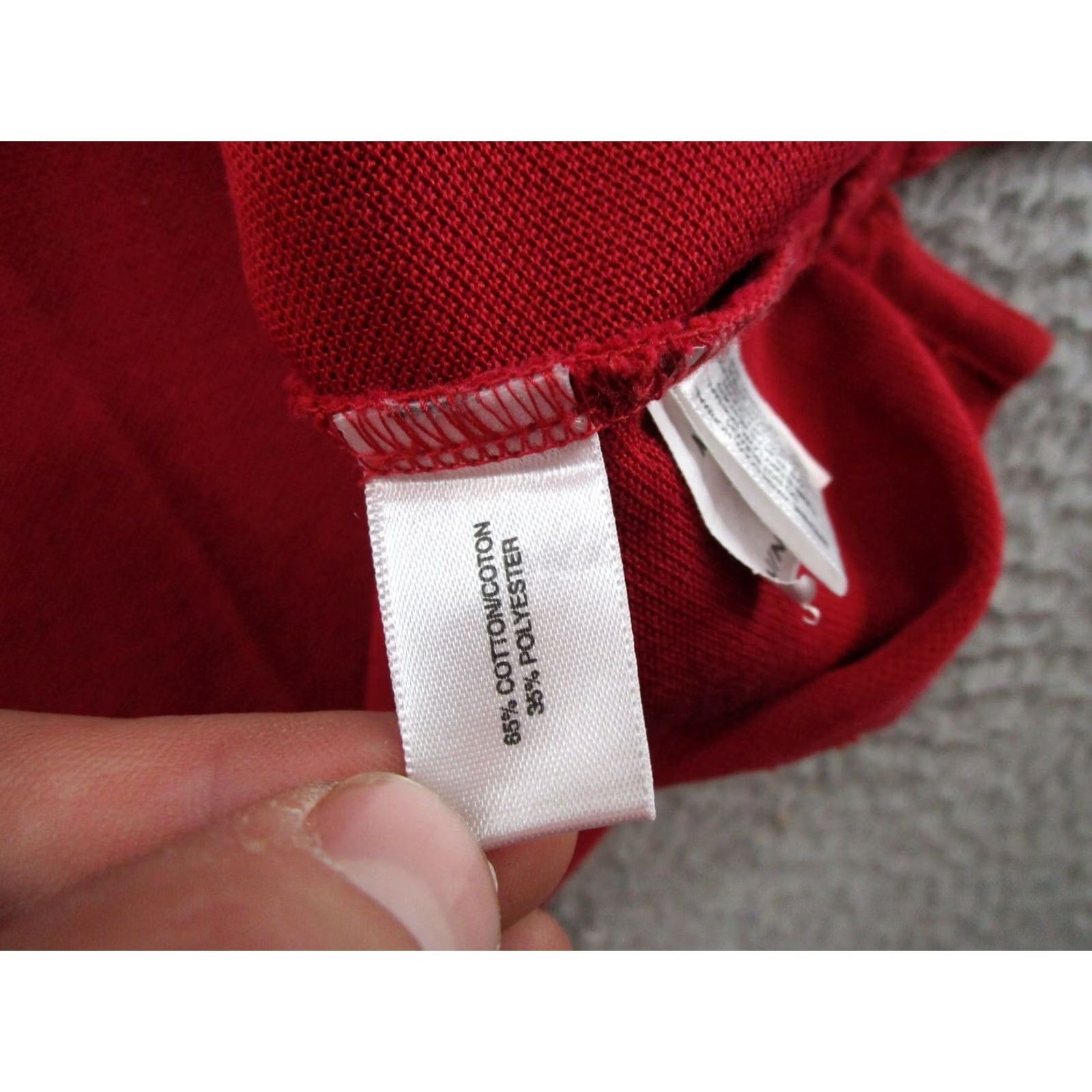 Cutter & Buck Cutter & Buck Men's Stanford University Golf Polo Shirt Size L Red Dry Tec Sports University Championship Polo Size US L / EU 52-54 / 3 - 4 Thumbnail