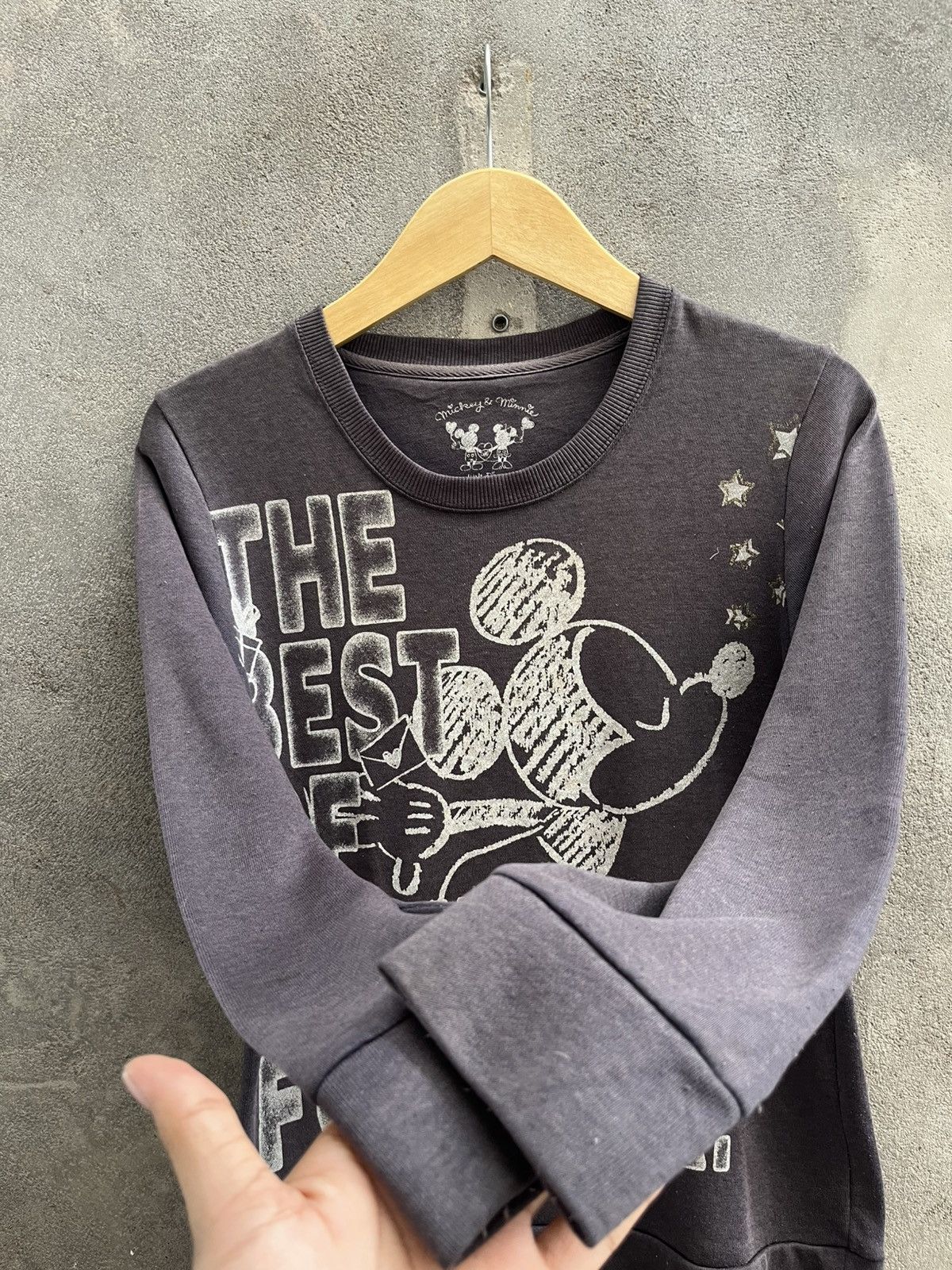 Disney × Japanese Brand × Mickey Mouse Japanese Micky Mouse Grunge Punk Crewneck Size US L / EU 52-54 / 3 - 3 Thumbnail