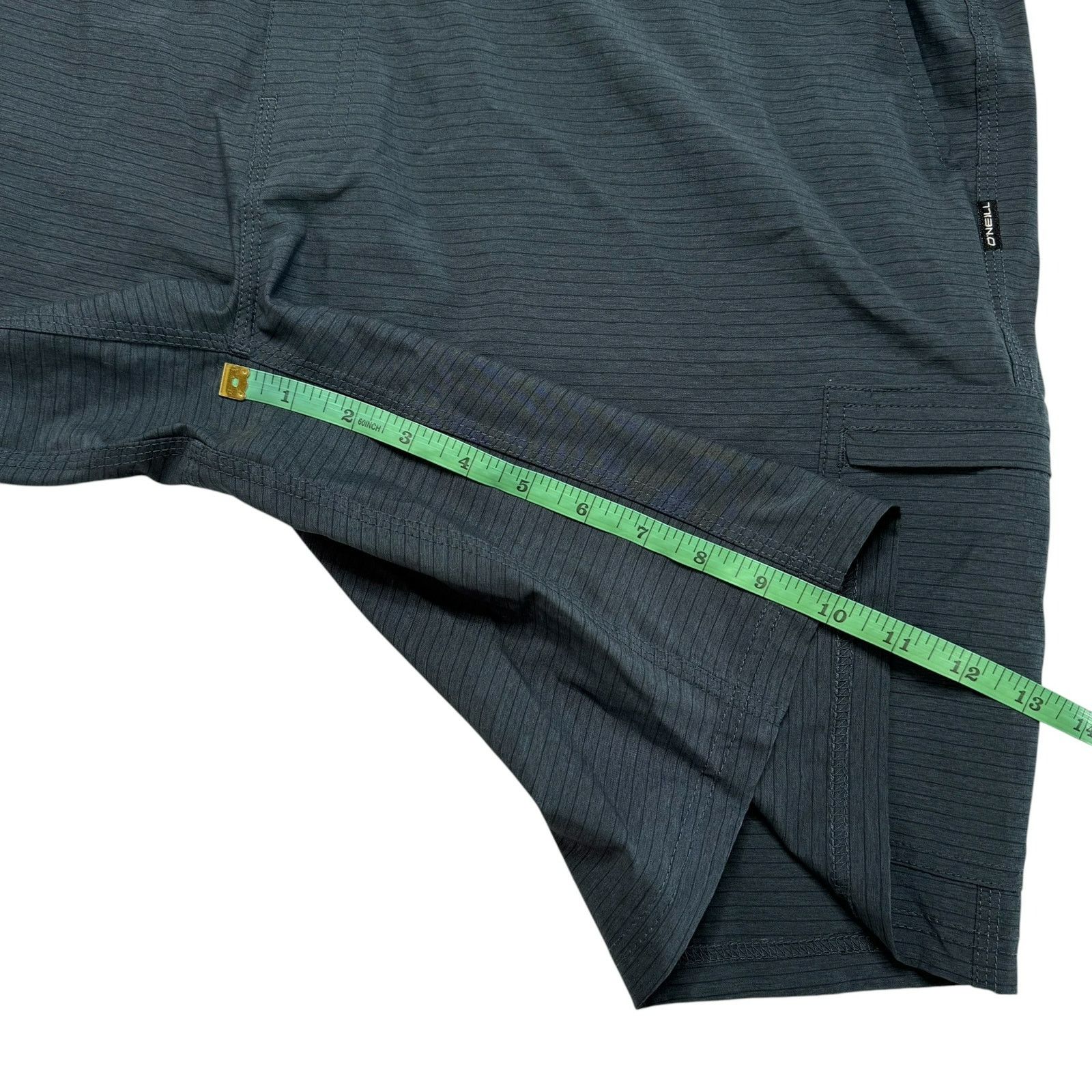 O'Neill O’NEILL Crossover Hybrid Blue Gray Stripe Short 40 Men Size US 40 / EU 56 - 7 Thumbnail