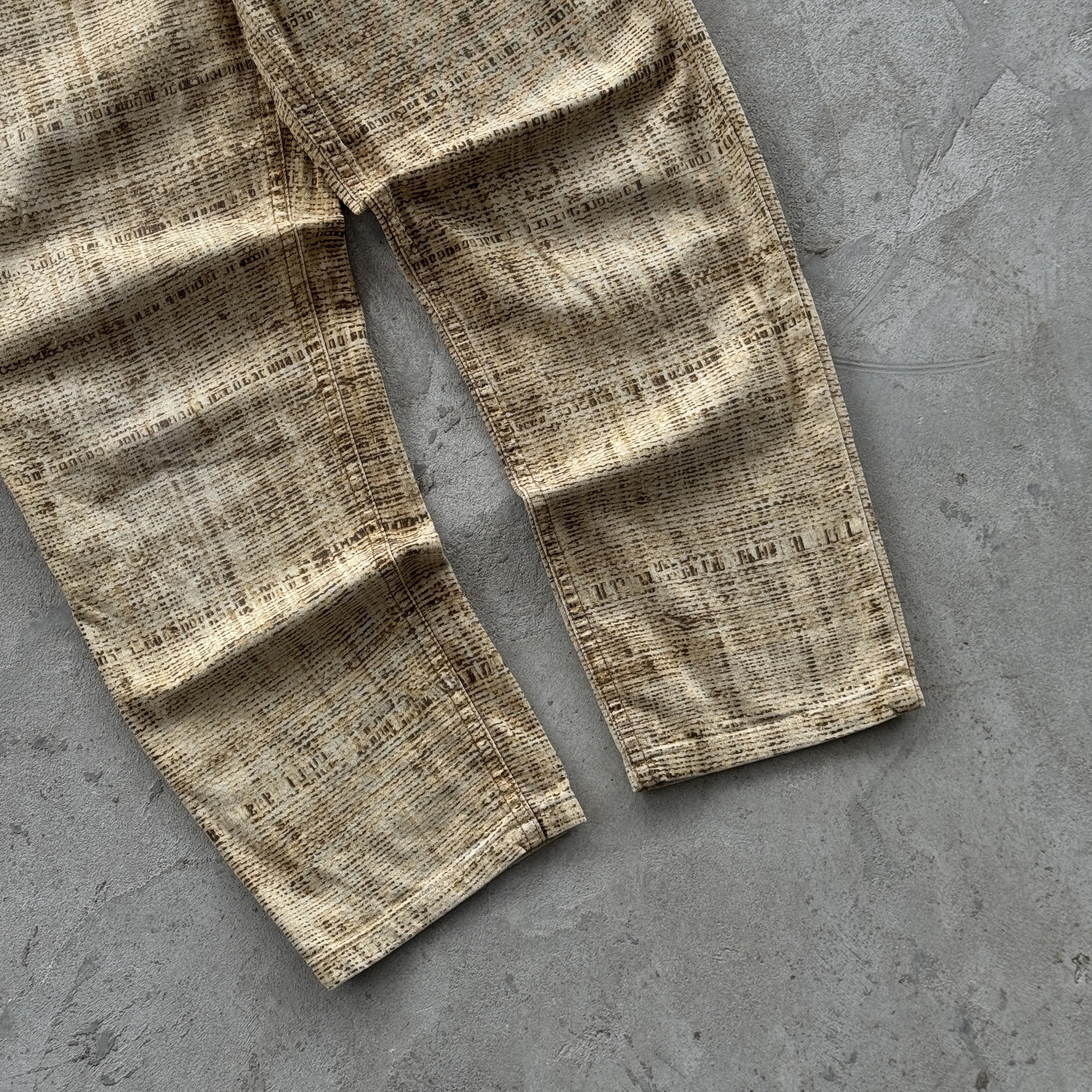 Roberto Cavalli Roberto Cavalli Archive Snakeskin Print Denim Pants Italy Size 32" / US 10 / IT 46 - 7 Thumbnail