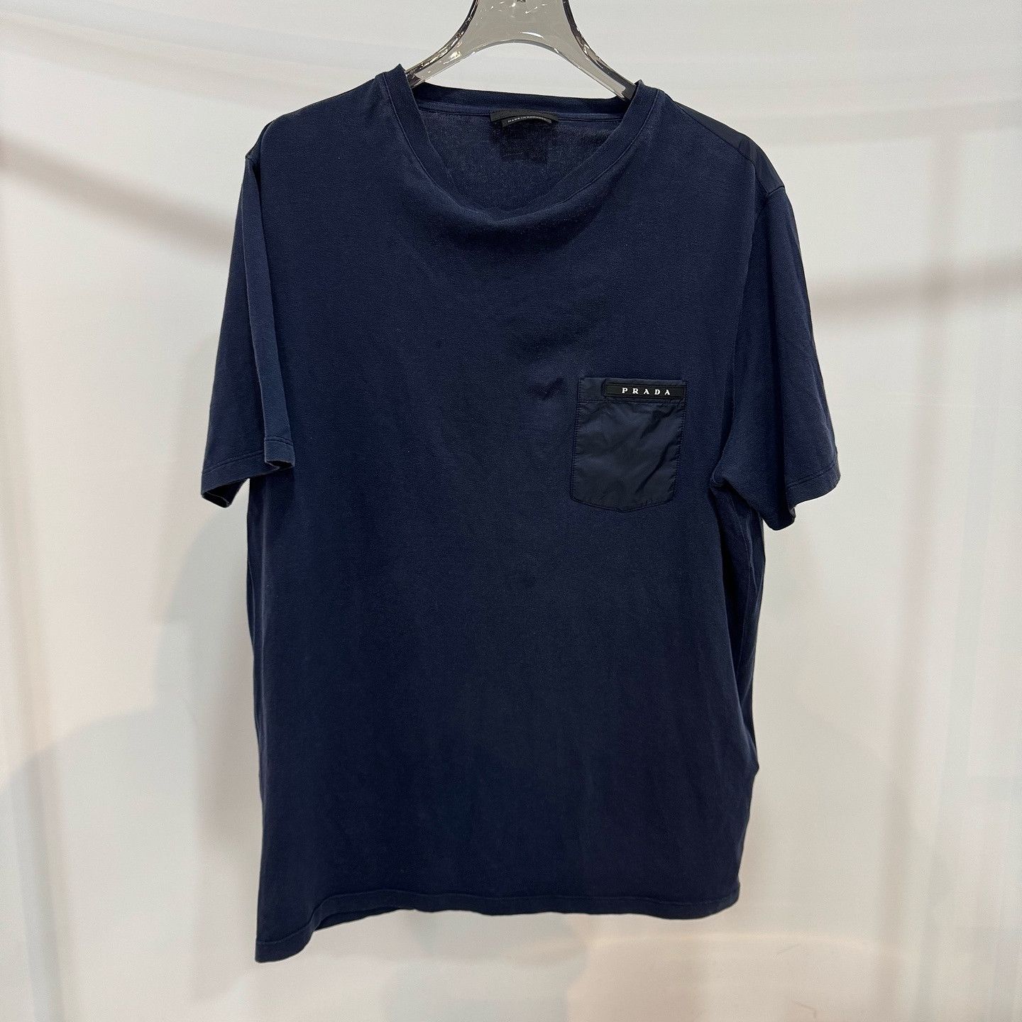 Prada Prada Logo Pocket T-Shirt Size L Size US L / EU 52-54 / 3 - 1 Thumbnail