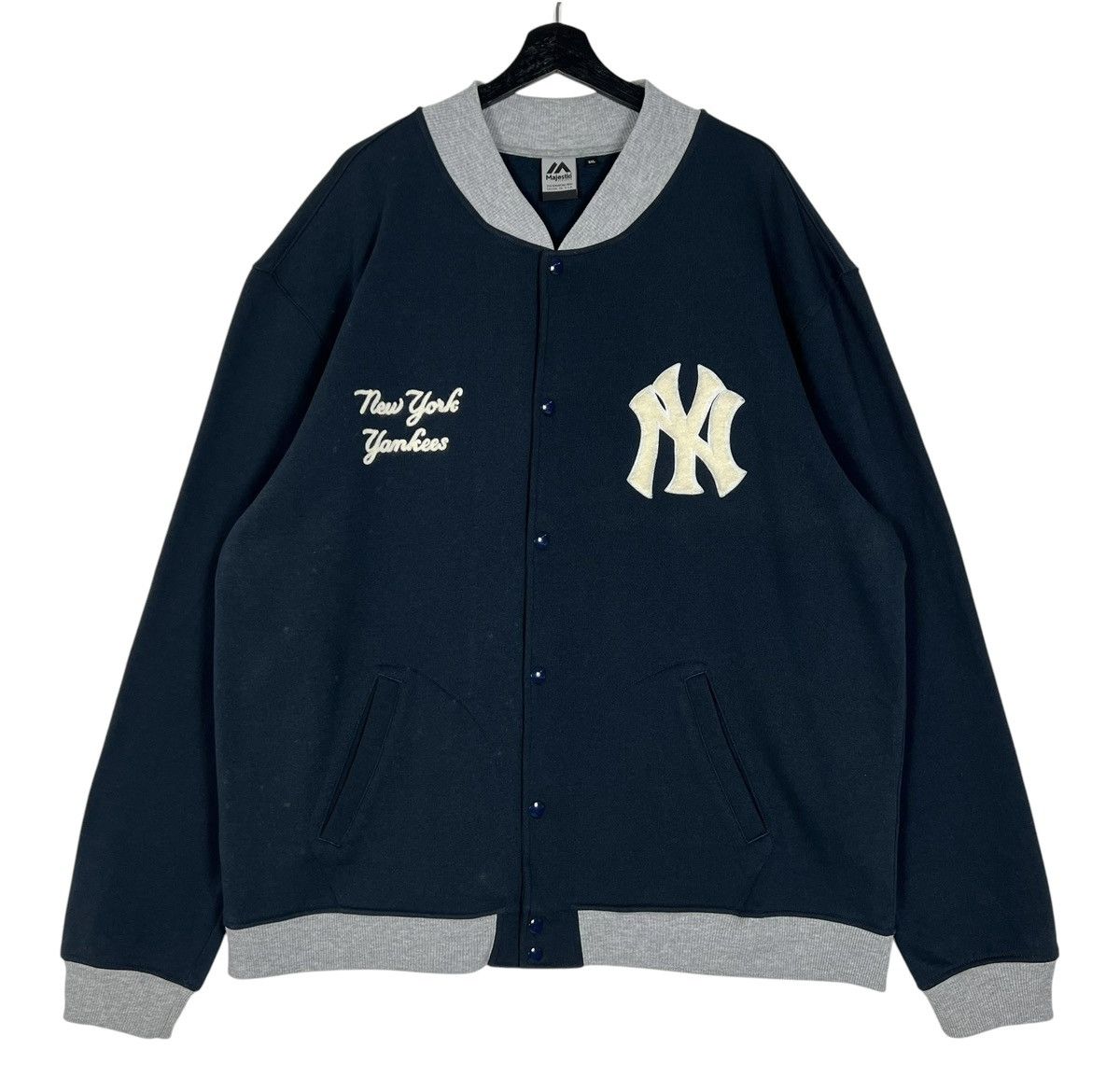 MLB × New York Yankees Vintage New York Yankees Mlb Varsity Jacket Size US XXL / EU 58 / 5 - 1 Thumbnail
