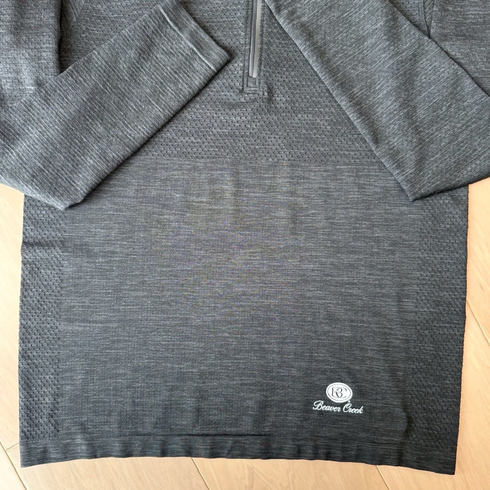 Lululemon Lululemon Metal Vent 1/2 Zip Pullover M Black Workout Sportswear Athleisure Jacket Zip Logo Size US M / EU 48-50 / 2 - 5 Thumbnail