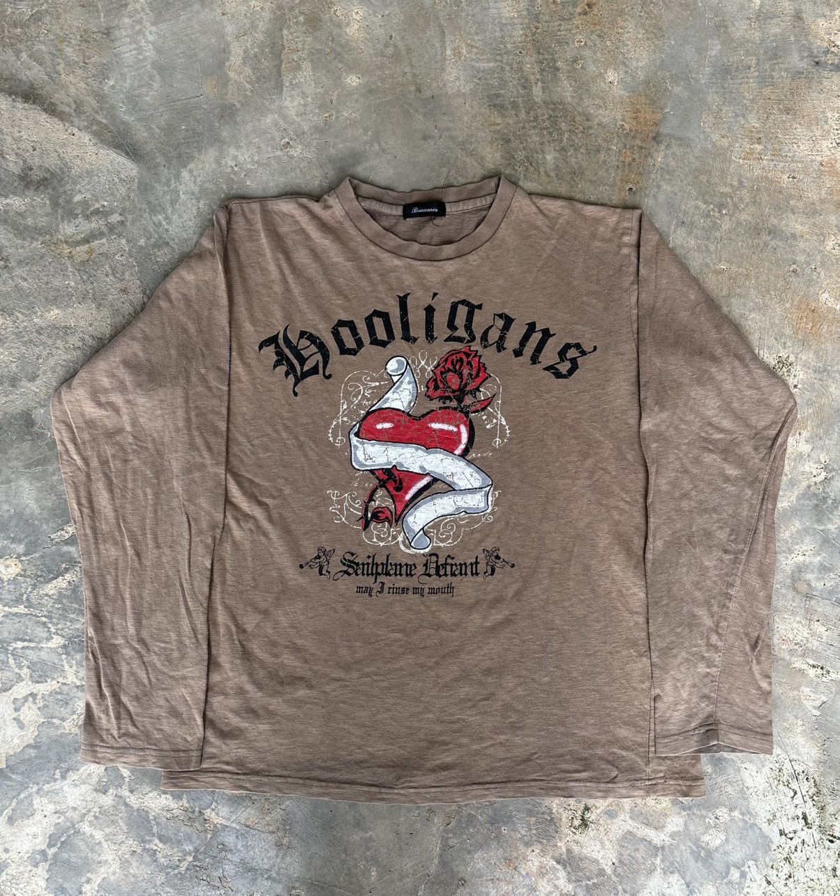 Hysteric Glamour Y2k Beaumere Hooligans Ifsixwasnine Punk Style Longsleeve Size US L / EU 52-54 / 3 - 1 Thumbnail