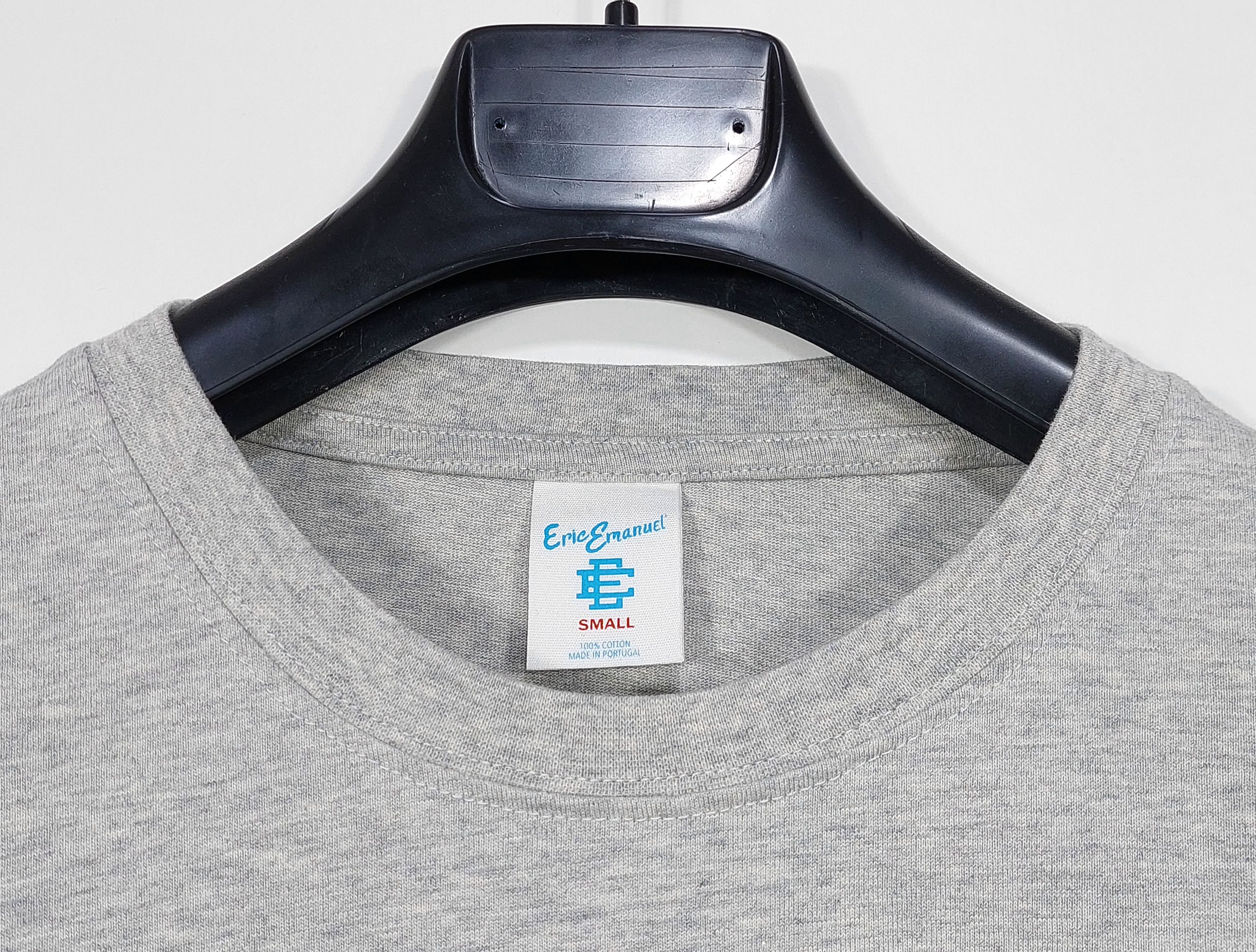Eric Emanuel EE long sleeve tshirt - heather grey / white S Size US S / EU 44-46 / 1 - 2 Thumbnail