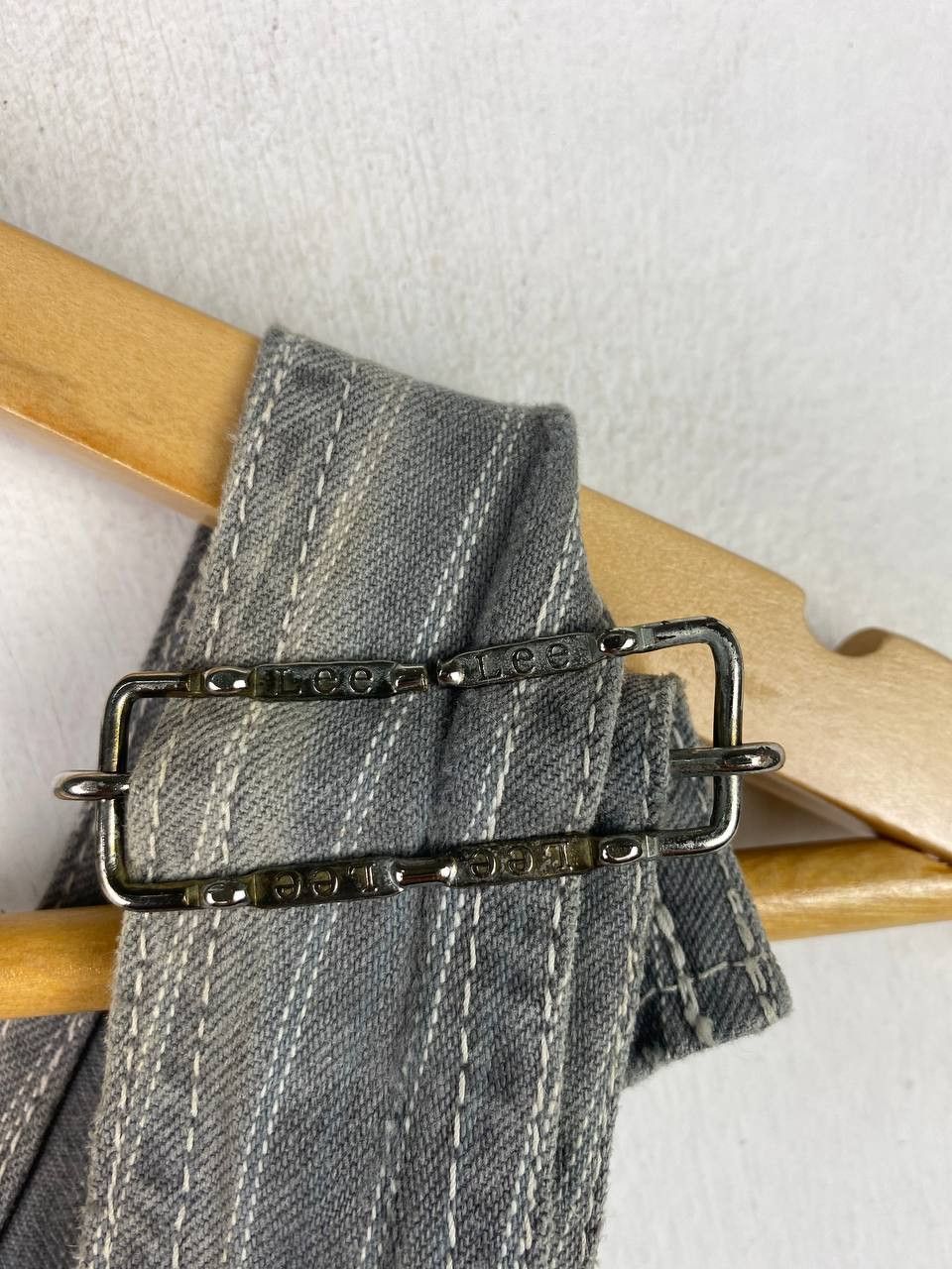 Lee vintage lee hickory striped overall denim Size US 37 - 7 Thumbnail