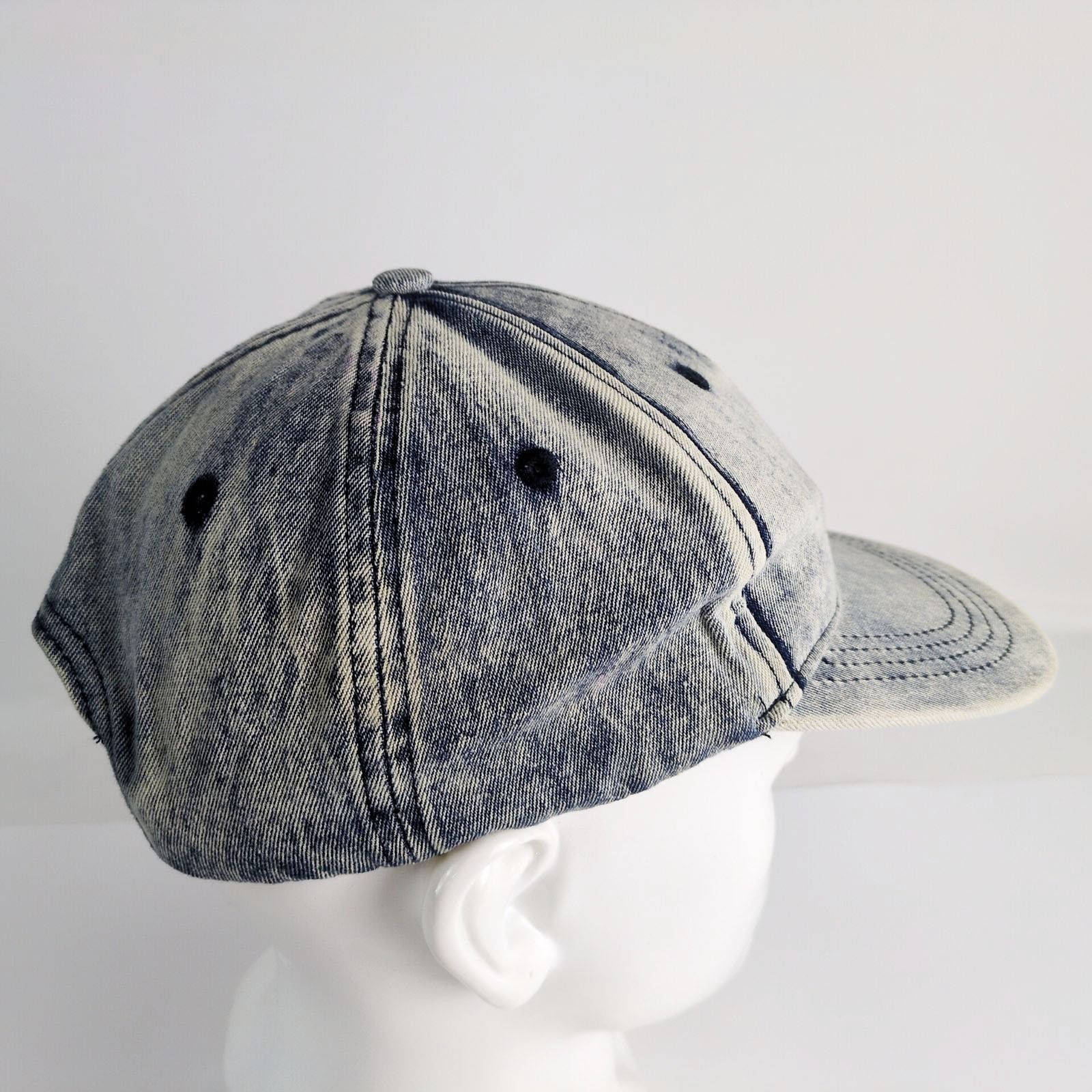 Other Brimmz Acid Wash Denim Snapback Baseball Cap Size ONE SIZE - 3 Thumbnail