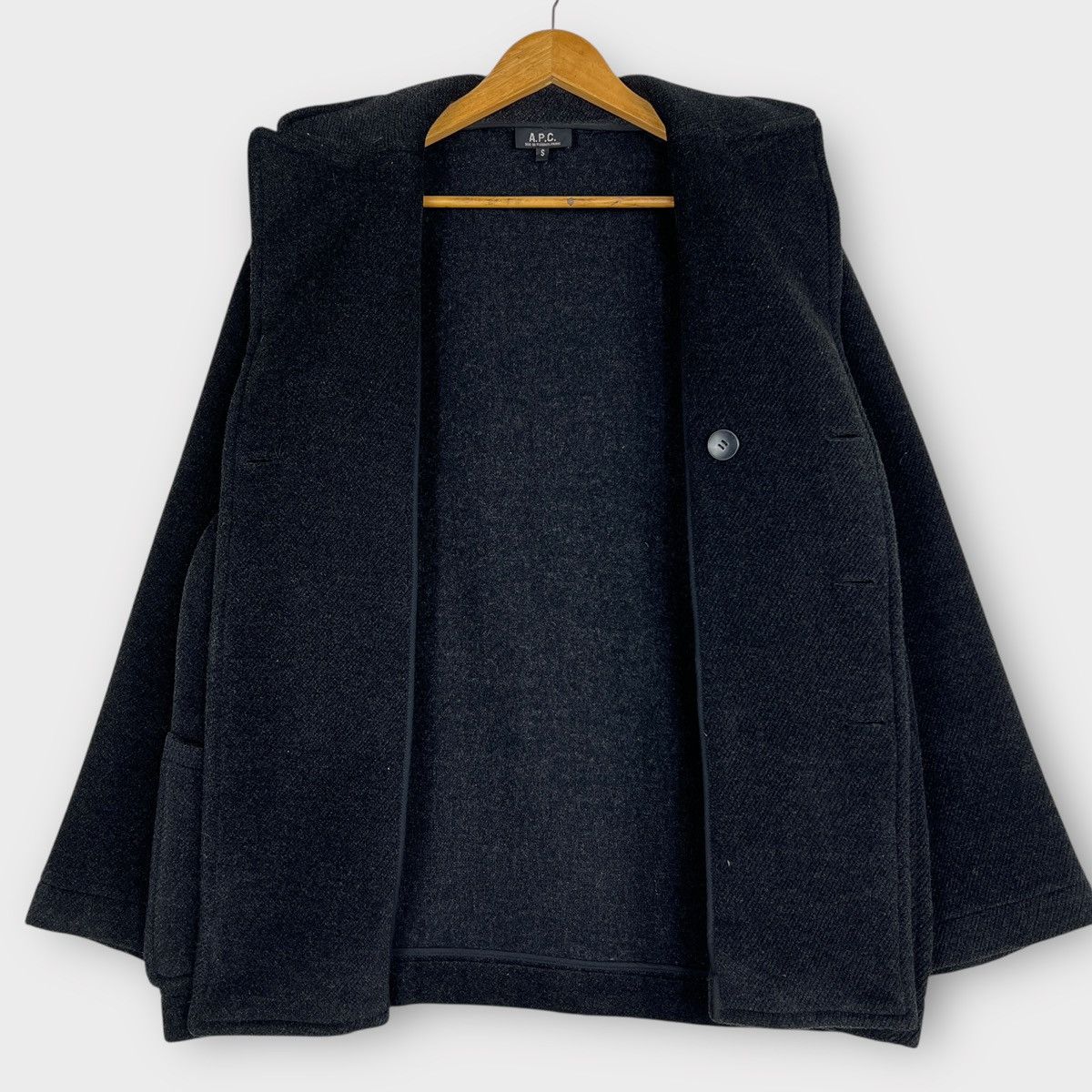 A.P.C. Vintage Apc Double Breasted Peacoat Size US S / EU 44-46 / 1 - 7 Thumbnail