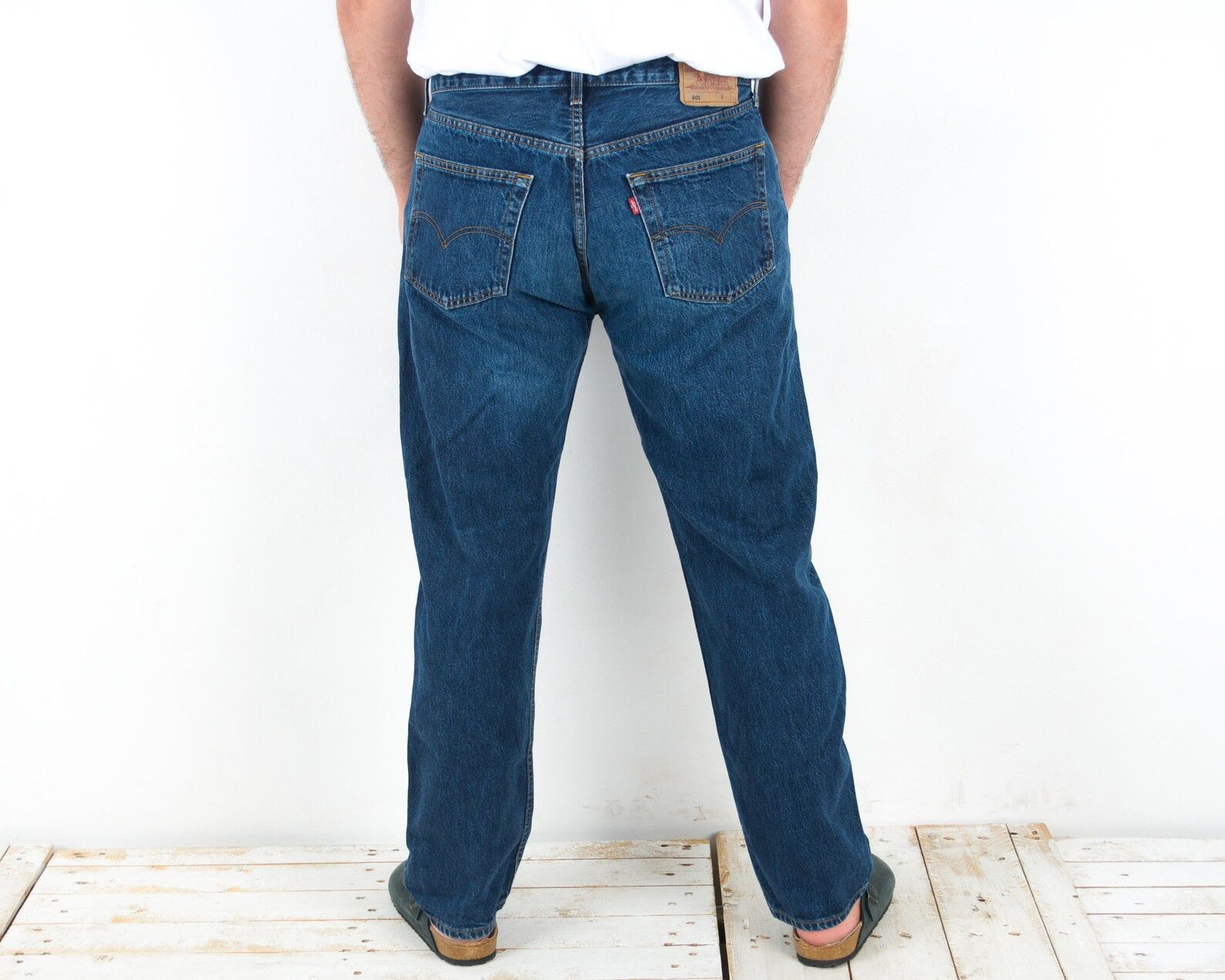 Levi's 501 Vintage 1998 08 Men's W38 L32 Jeans Denim pants trousers Size US 38 / EU 54 - 10 Thumbnail
