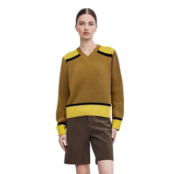 Marni × Uniqlo FW22 Marni x Uniqlo Popcorn Knitted V Neck Size US M / EU 48-50 / 2 - 2 Thumbnail