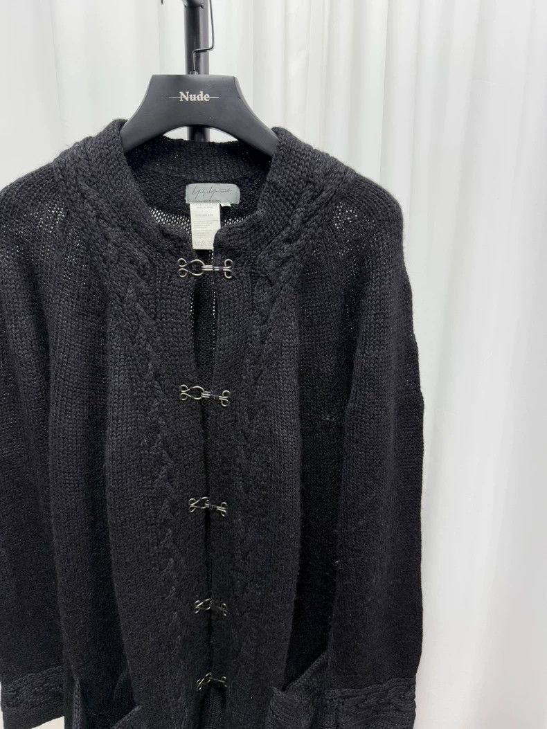 Yohji Yamamoto Yohji Yamamoto Yohji Yamamoto Pour Homme Sweater Coat Size US M / EU 48-50 / 2 - 3 Thumbnail