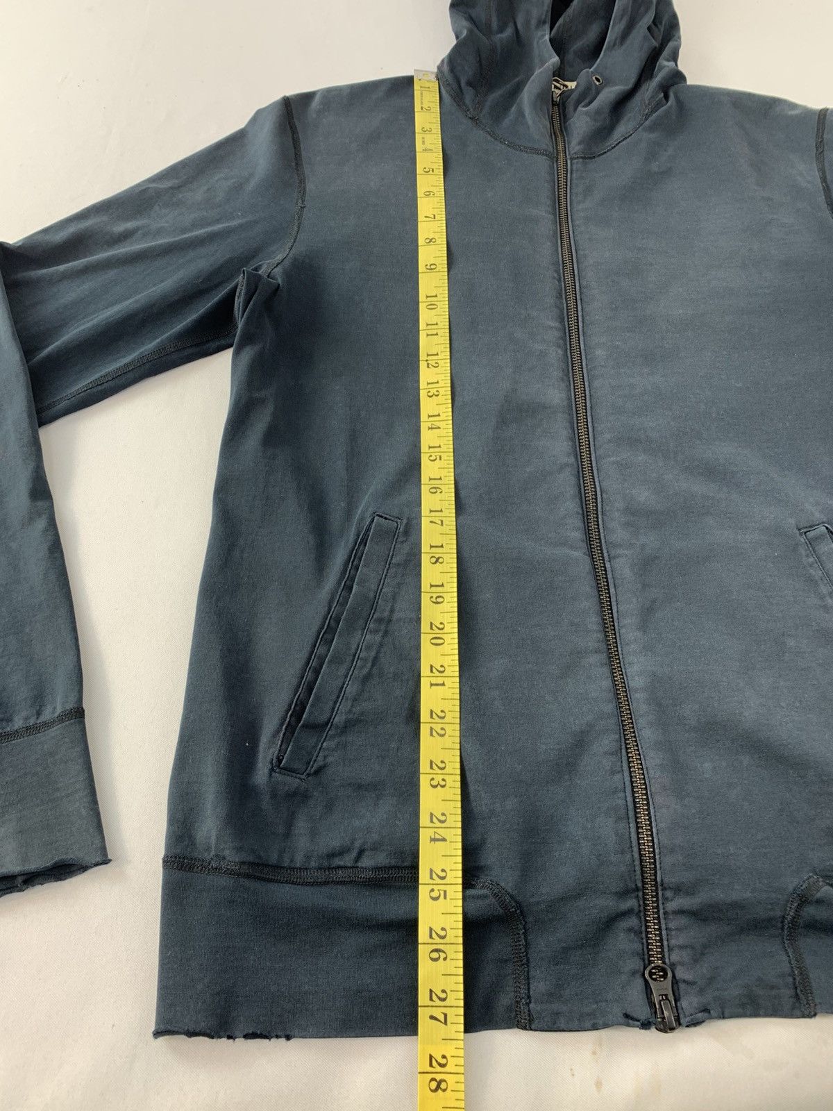 Helmut Lang Helmut Lang Zip Up Hooded Jacket Distressed Style Size US M / EU 48-50 / 2 - 11 Thumbnail
