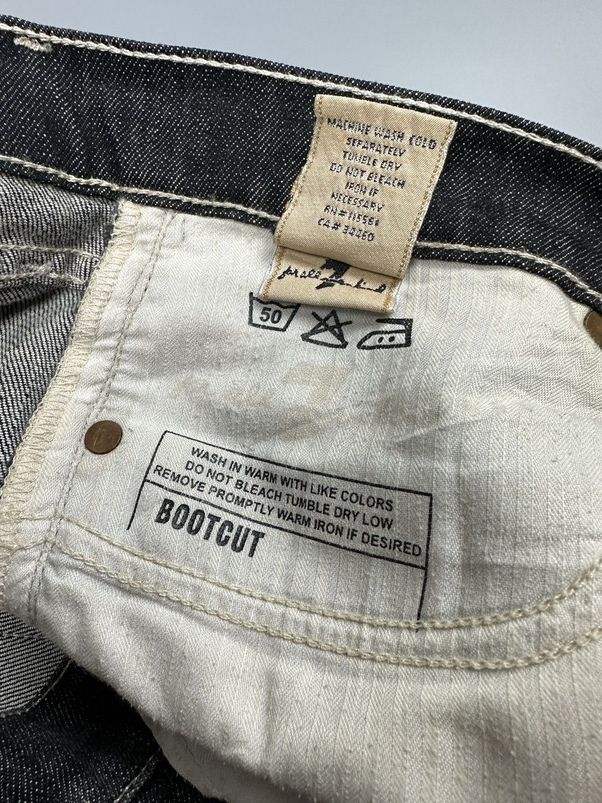 7 For All Mankind Vintage 7 For All Mankind Bootcut Denim Size US 34 / EU 50 - 8 Thumbnail