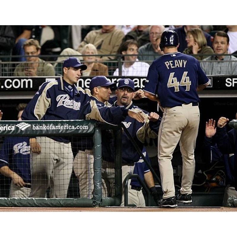 Majestic × Starter San Diego Padres 2000s MAJESTIC Dugout bomber M navy MLB vtg Size US M / EU 48-50 / 2 - 8 Thumbnail