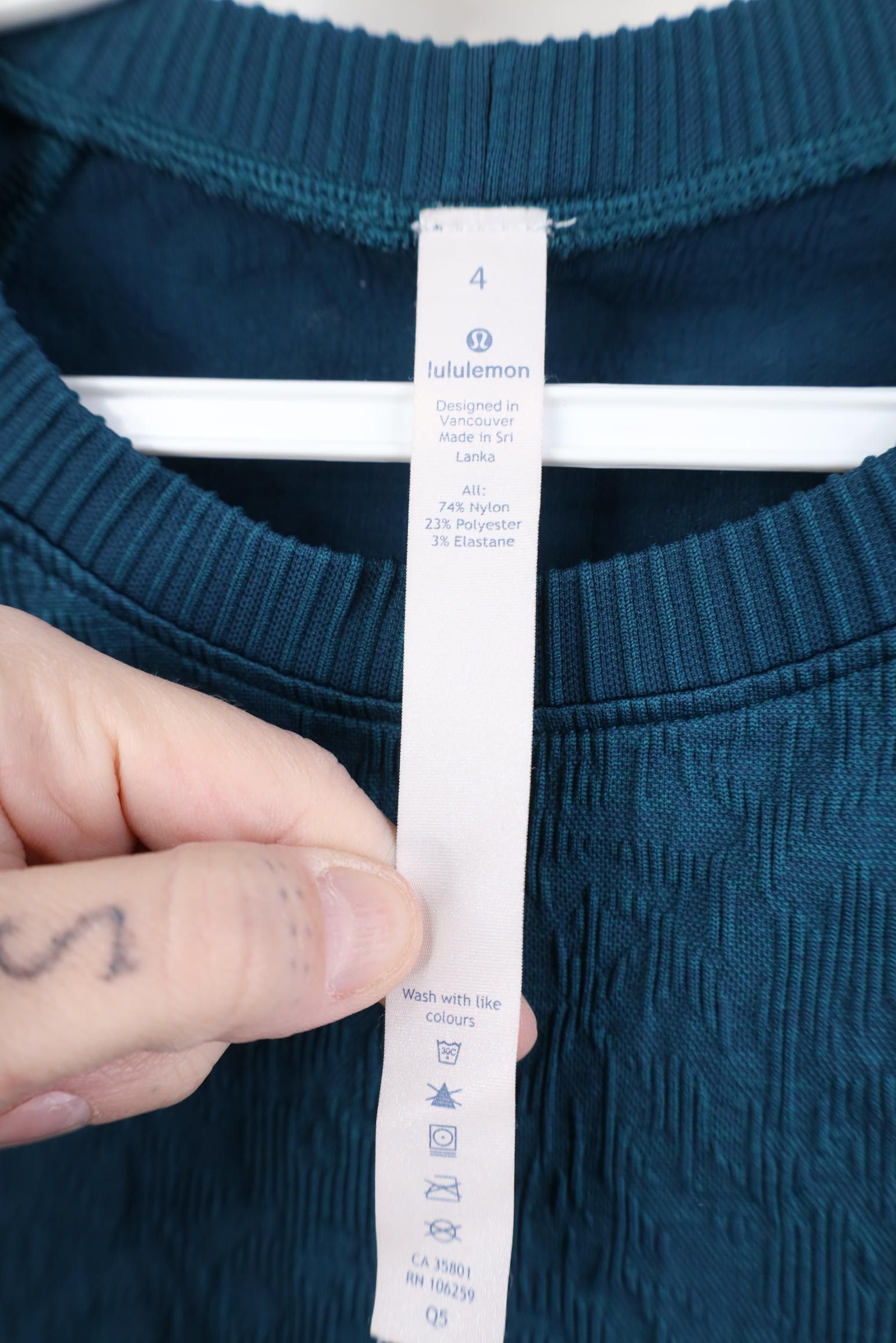 Lululemon Lululemon Rest Less Geometric Pullover Top Long Sleeve Shirt Size S / US 4 / IT 40 - 7 Thumbnail