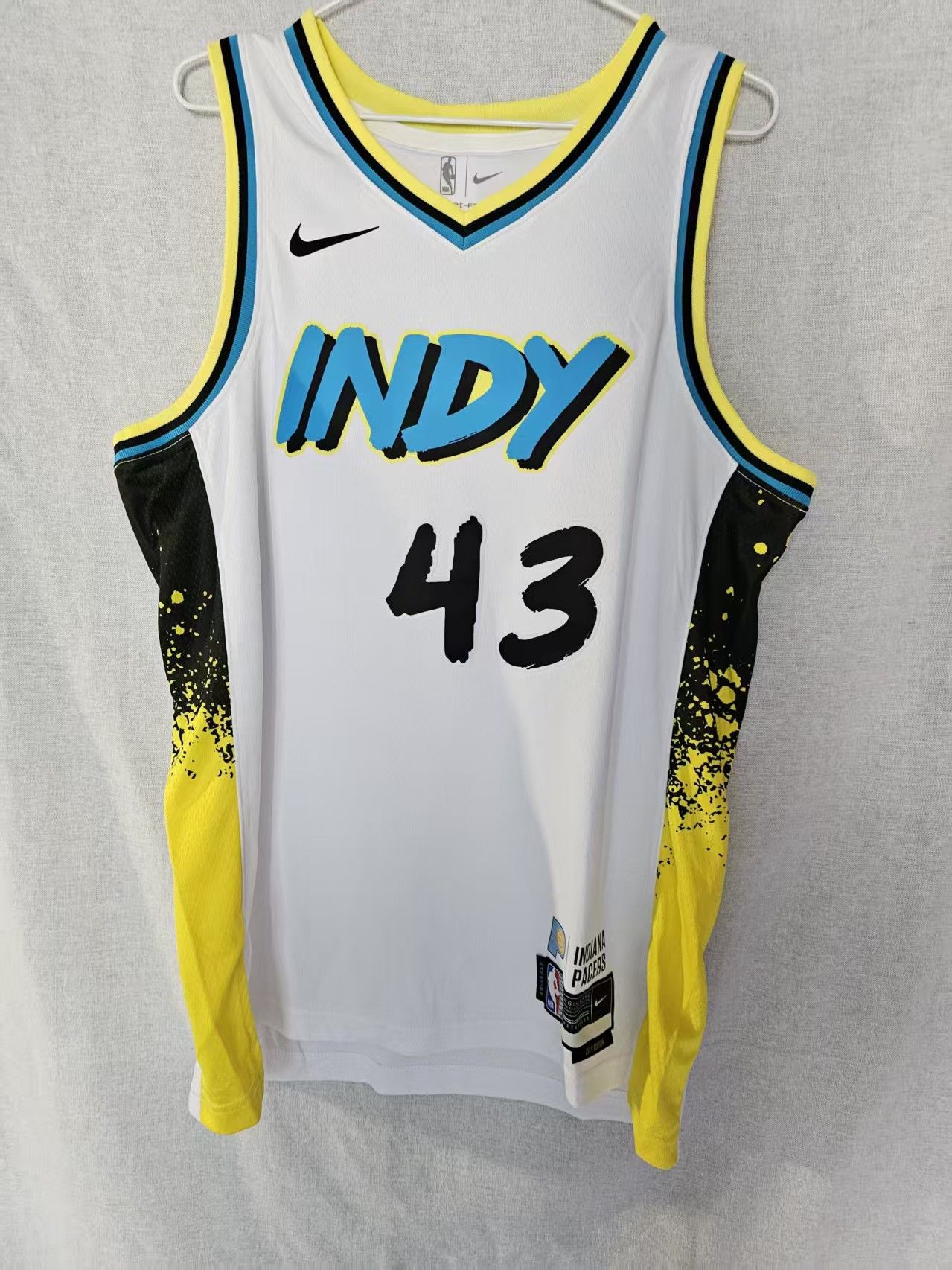 NBA 2025 Indiana Pacers 43 Pascal Siakam Jersey S Size US S / EU 44-46 / 1 - 2 Thumbnail