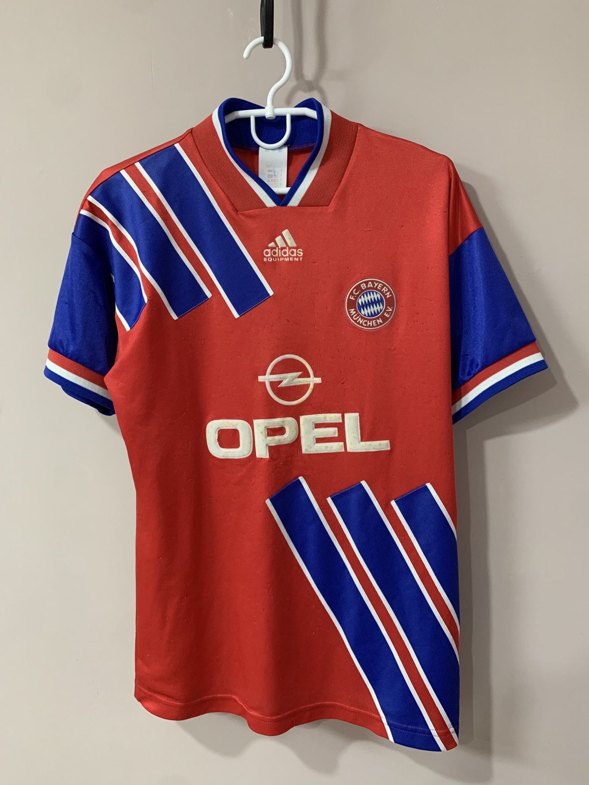 Vintage Bayern Munich Paulo Sergio 1993 1994 vintage soccer jersey Size US S / EU 44-46 / 1 - 1 Thumbnail