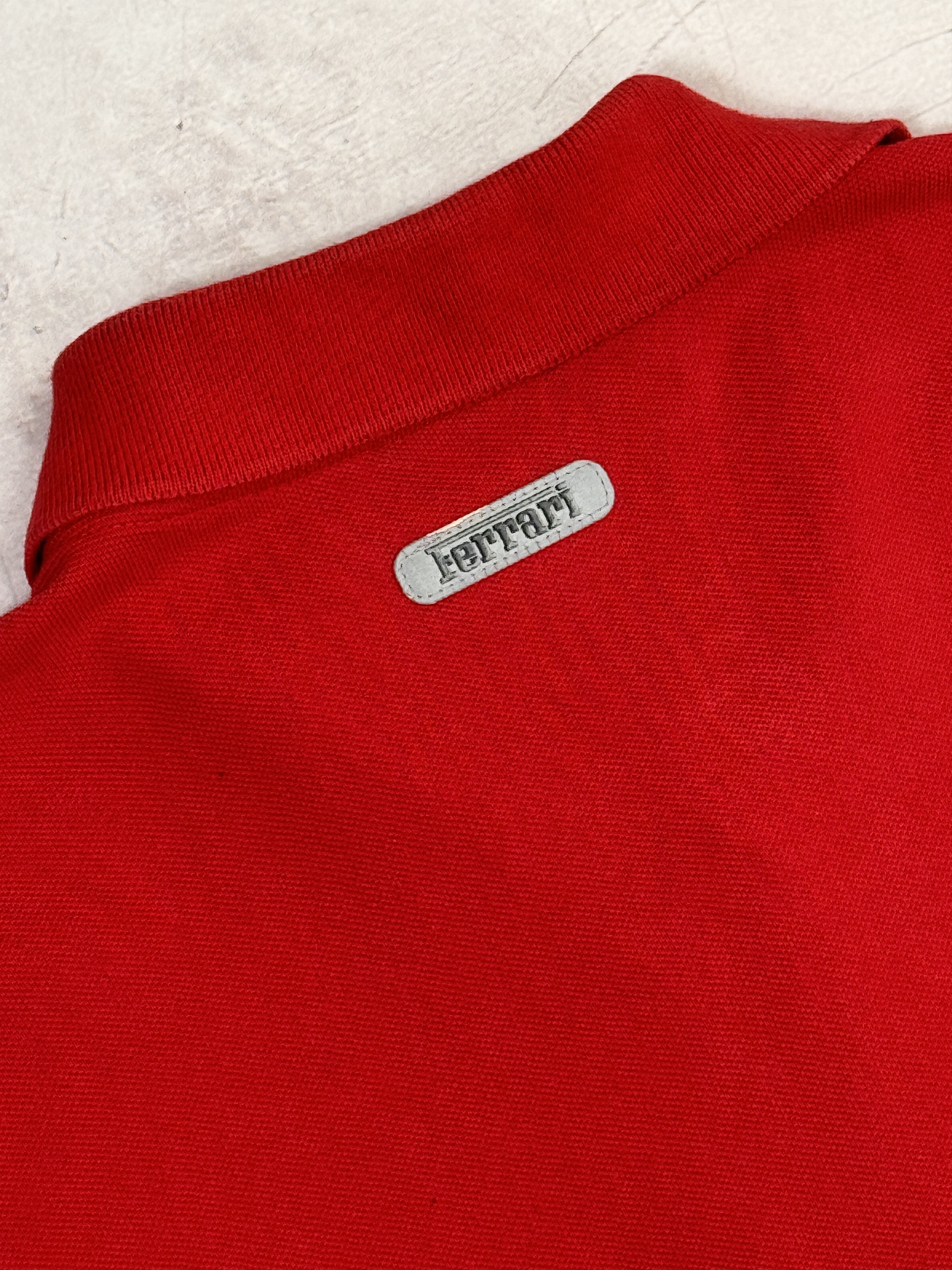 Ferrari × Formula 1 × Vintage 2000 Ferrari & Vodafone Polo T-Shirt Racing Formula1 Team Size US M / EU 48-50 / 2 - 15 Thumbnail