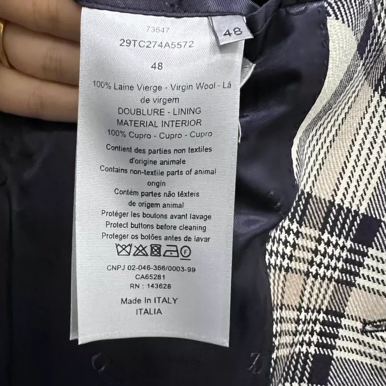 Dior Dior Size M Printed suit 2502-Nextarrow Size 40R - 4 Thumbnail