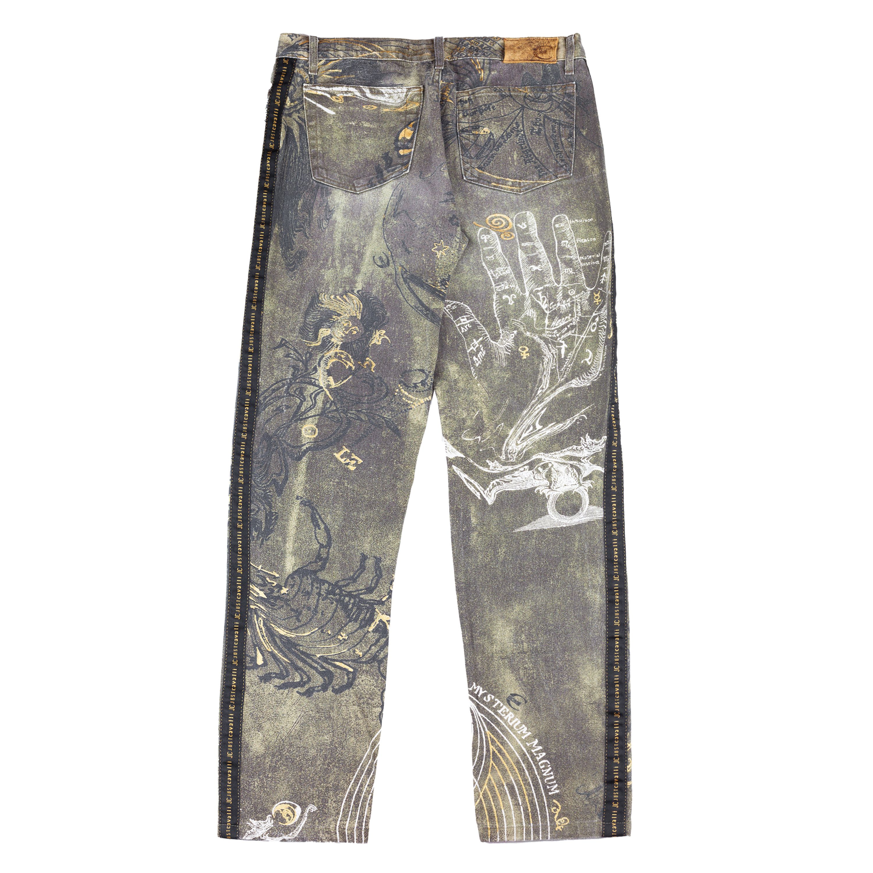 Just Cavalli Just Cavalli AW 2003 Astrology Vintage Pants (M) Size US 27 - 3 Thumbnail