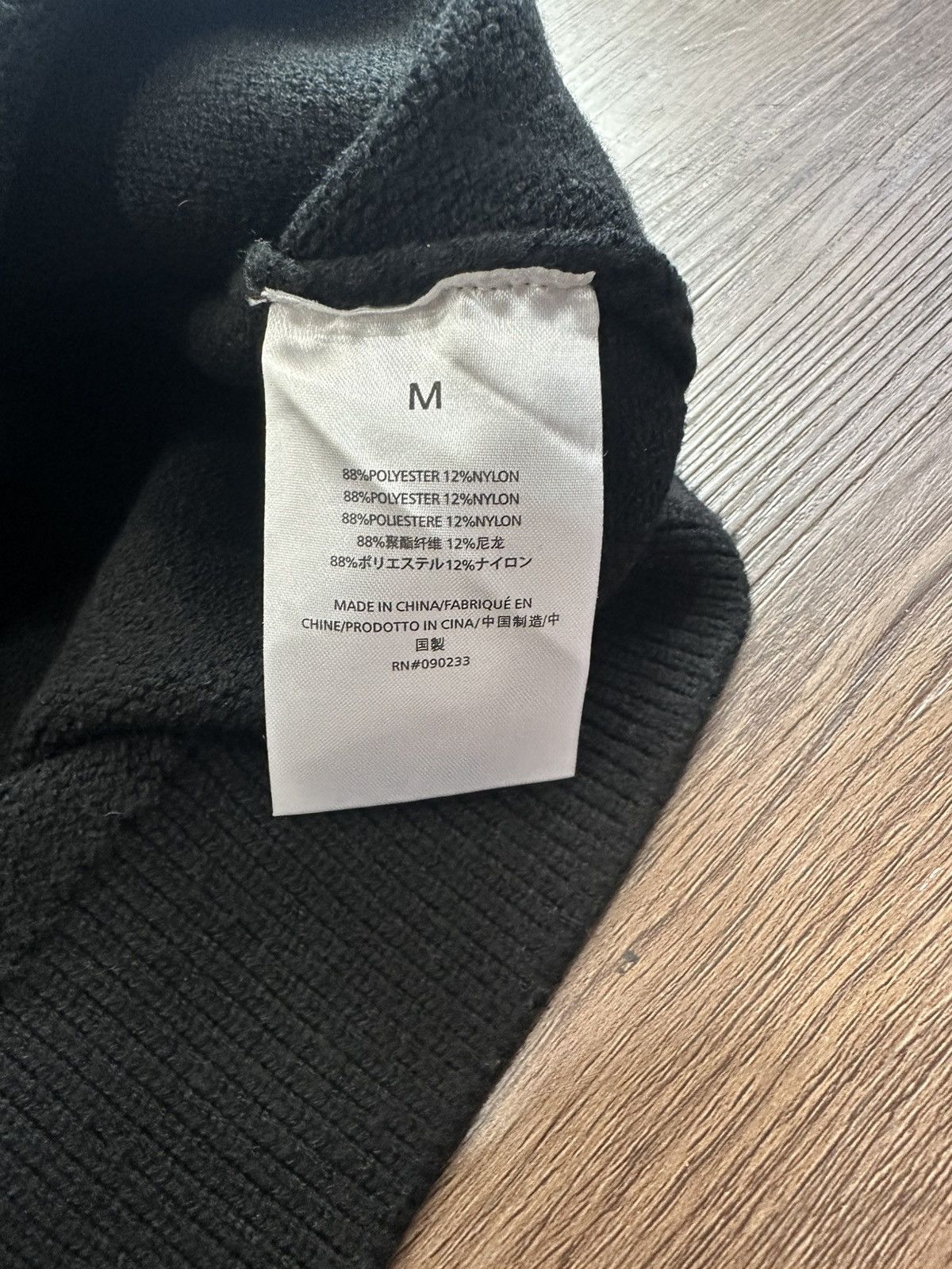 Fear of God Fear of God Essentials Jet Black Knit Polo Size US M / EU 48-50 / 2 - 6 Thumbnail