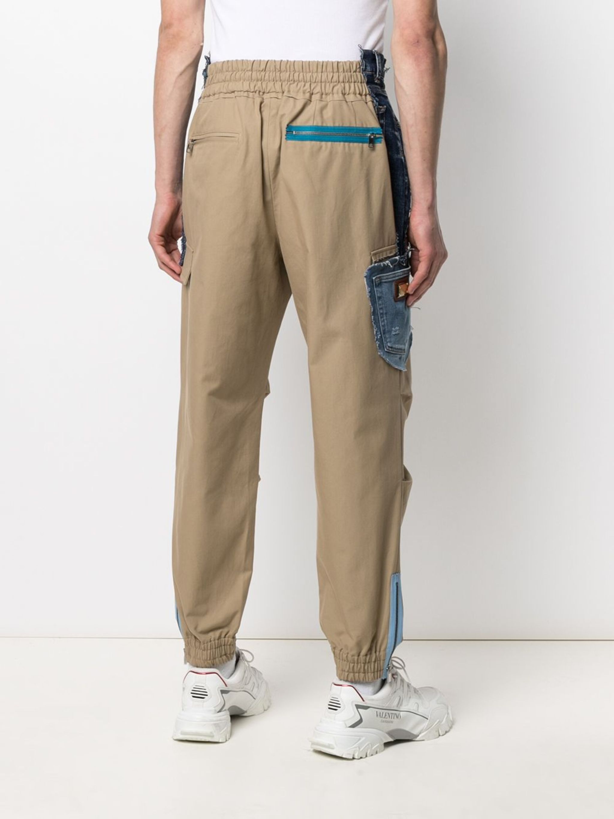 Dolce & Gabbana o1y0125 Cargo Pant in Khaki Size US 34 / EU 50 - 3 Thumbnail