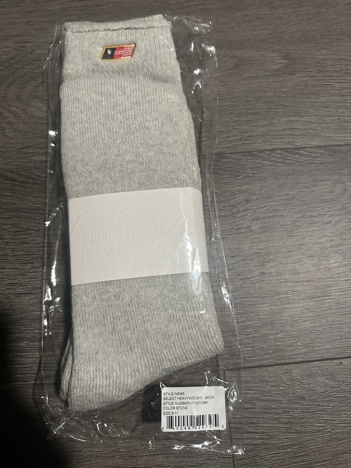 Honor the Gift Honor the gift stone gray socks Size ONE SIZE - 2 Thumbnail