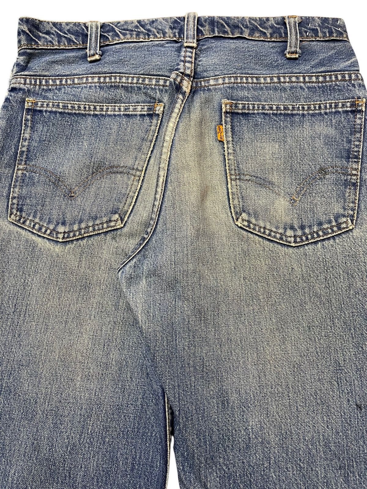 Levi's Crazy Vintage 70s Levis Orange Tab E #23 Bootcut Wide Leg Size US 30 / EU 46 - 6 Thumbnail