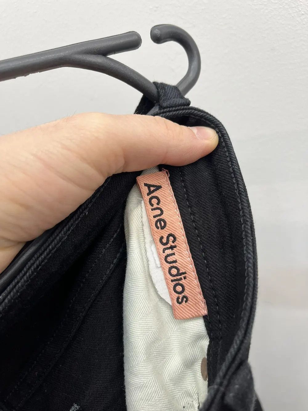 Acne Studios Acne Studios Bla Konst Climb Stay Black Denim Jeans Size 30" / US 8 / IT 44 - 3 Thumbnail