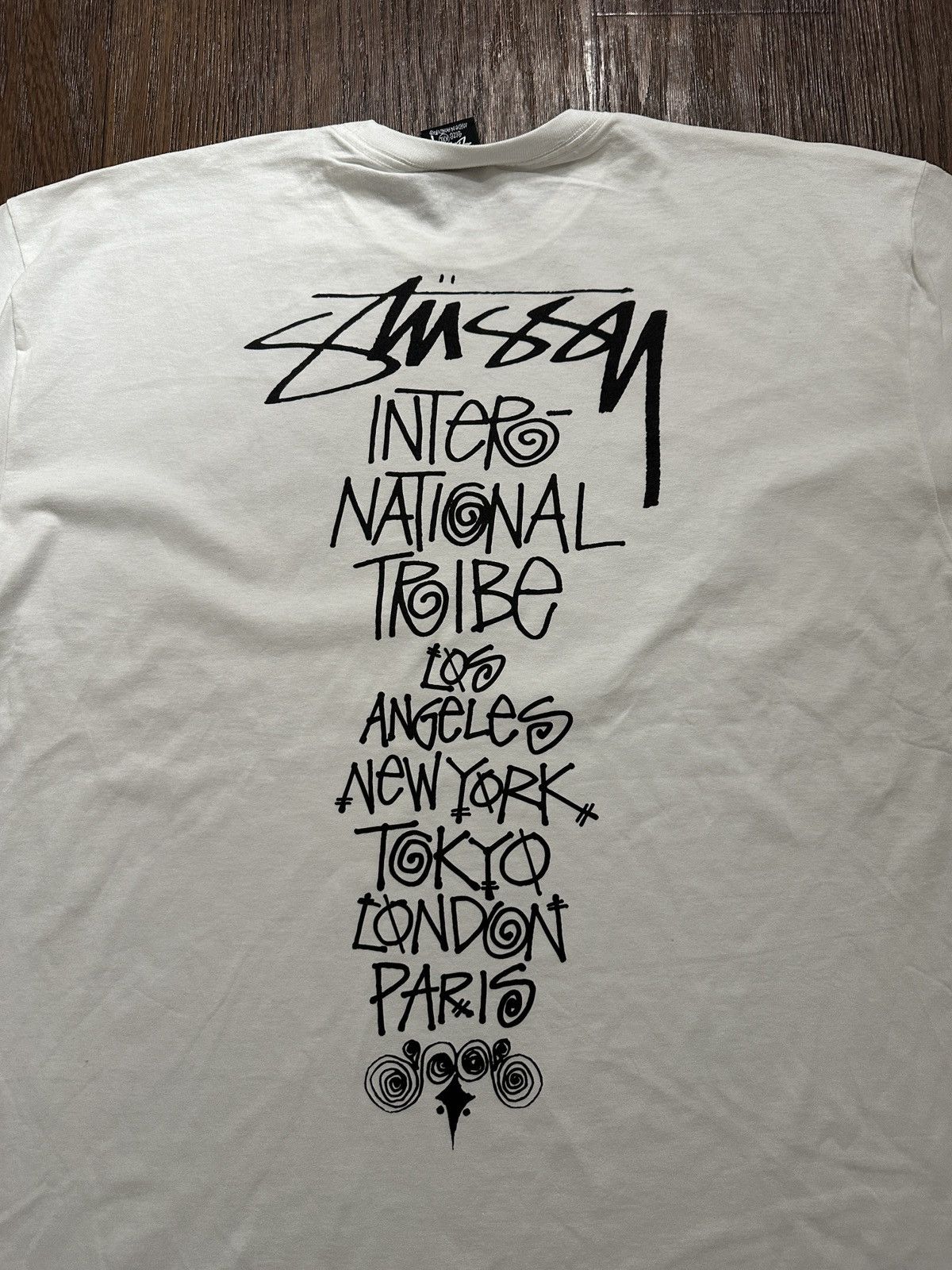 Stussy White Stussy international tribe shirt Size US XXL / EU 58 / 5 - 2 Thumbnail