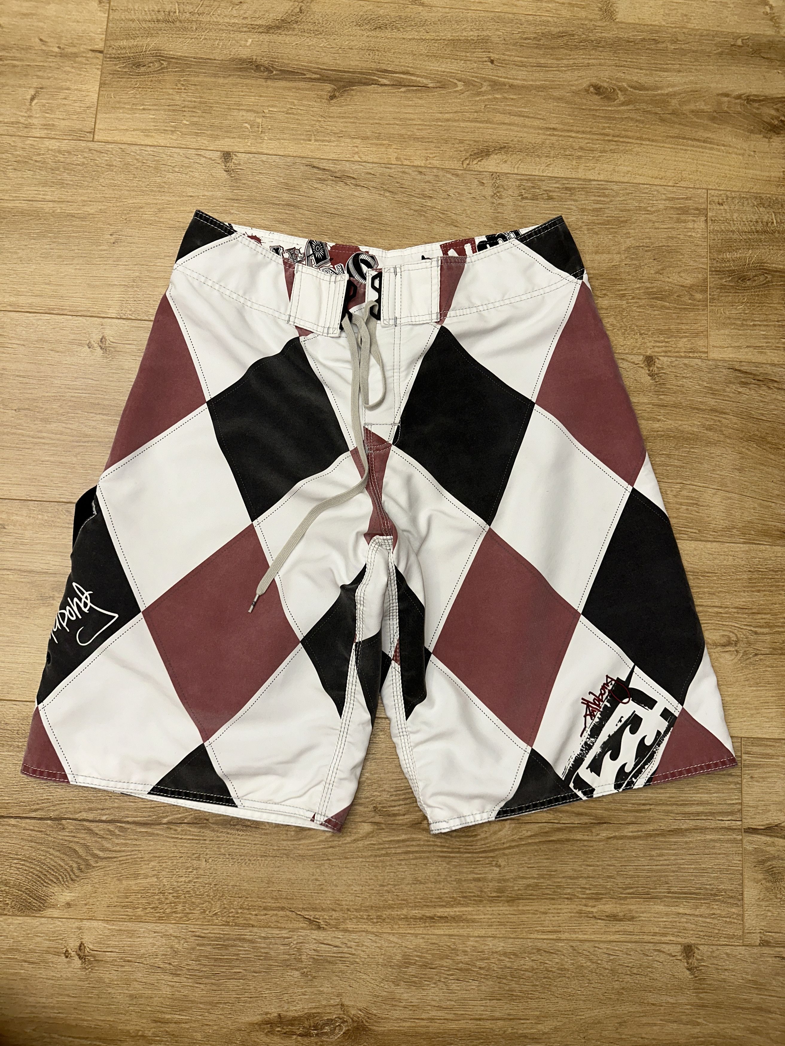 Billabong Billabong Andy Irons Signature Argyle Board Shorts Size