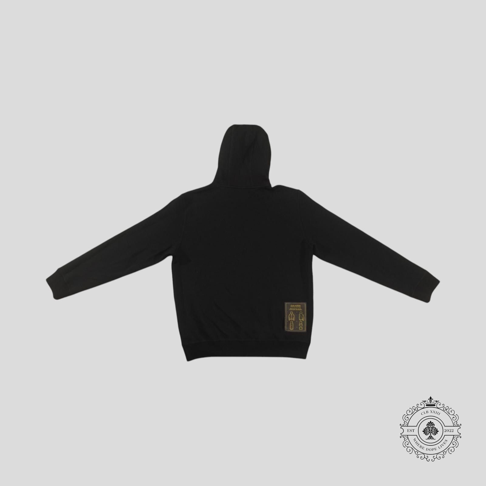 Louis Vuitton Louis Vuitton Double Face Travel Jersey Hoodie in Black Size US XL / EU 56 / 4 - 2 Thumbnail