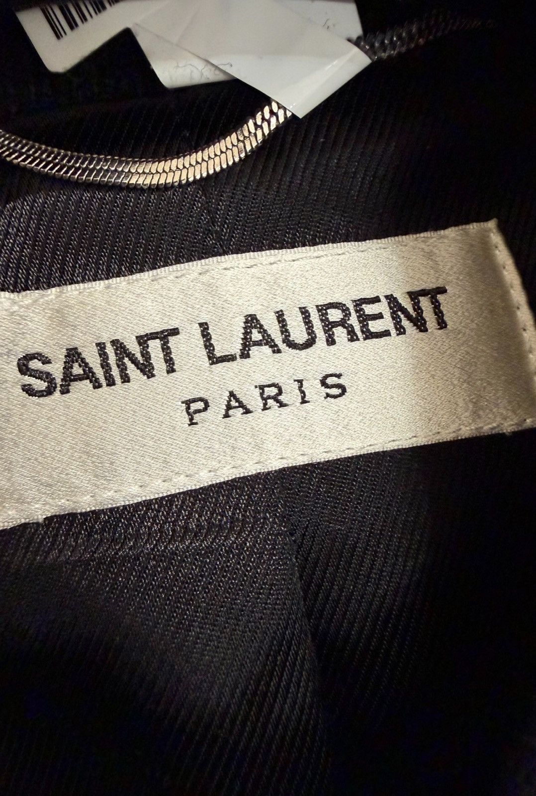 Saint Laurent Paris Saint Laurent SLP 18FW Black Red Teddy Varsity Jacket Size US S / EU 44-46 / 1 - 4 Thumbnail