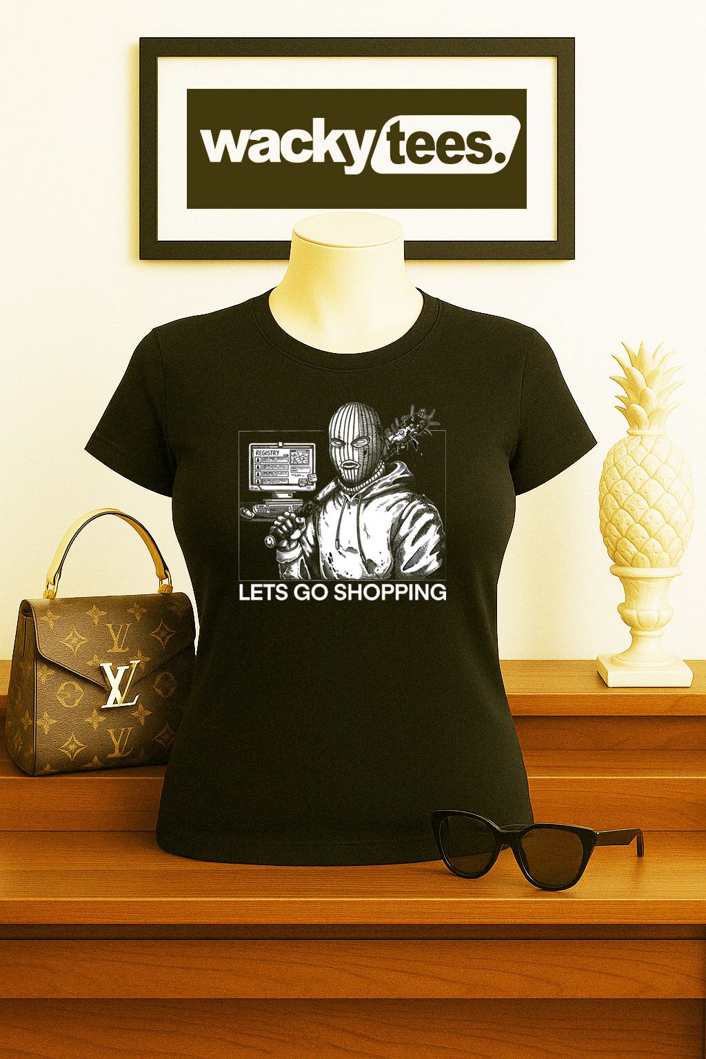 Other Lets Go Shopping Catch a Predator Riot Graphic Tee Shirt Size US L / EU 52-54 / 3 - 5 Thumbnail