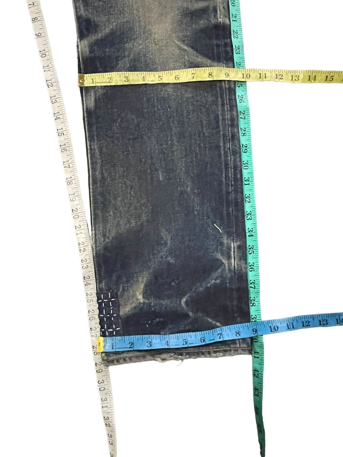 KOJIMA GENES × Vintage Vintage Kojima Genes Selvedge Distresed Denim Size US 34 / EU 50 - 24 Thumbnail