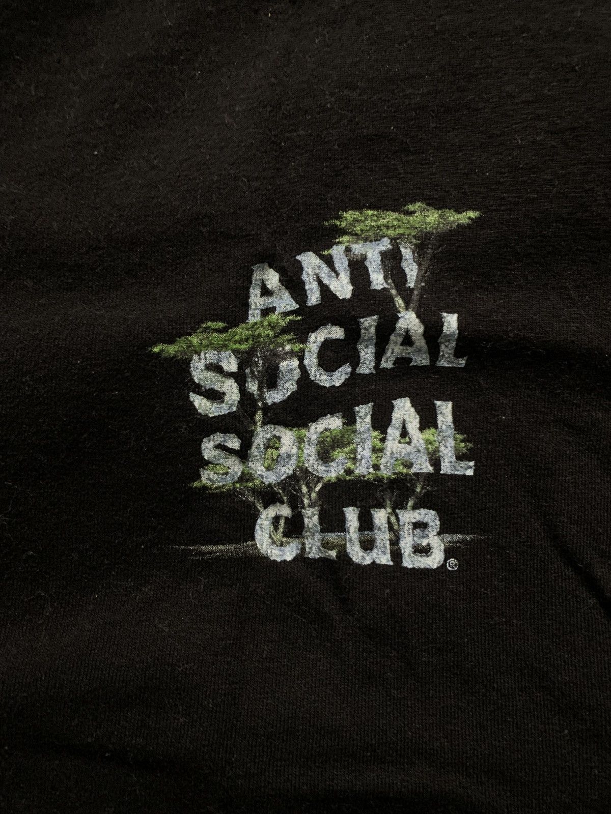 Anti Social Social Club Tree Tee Size Large