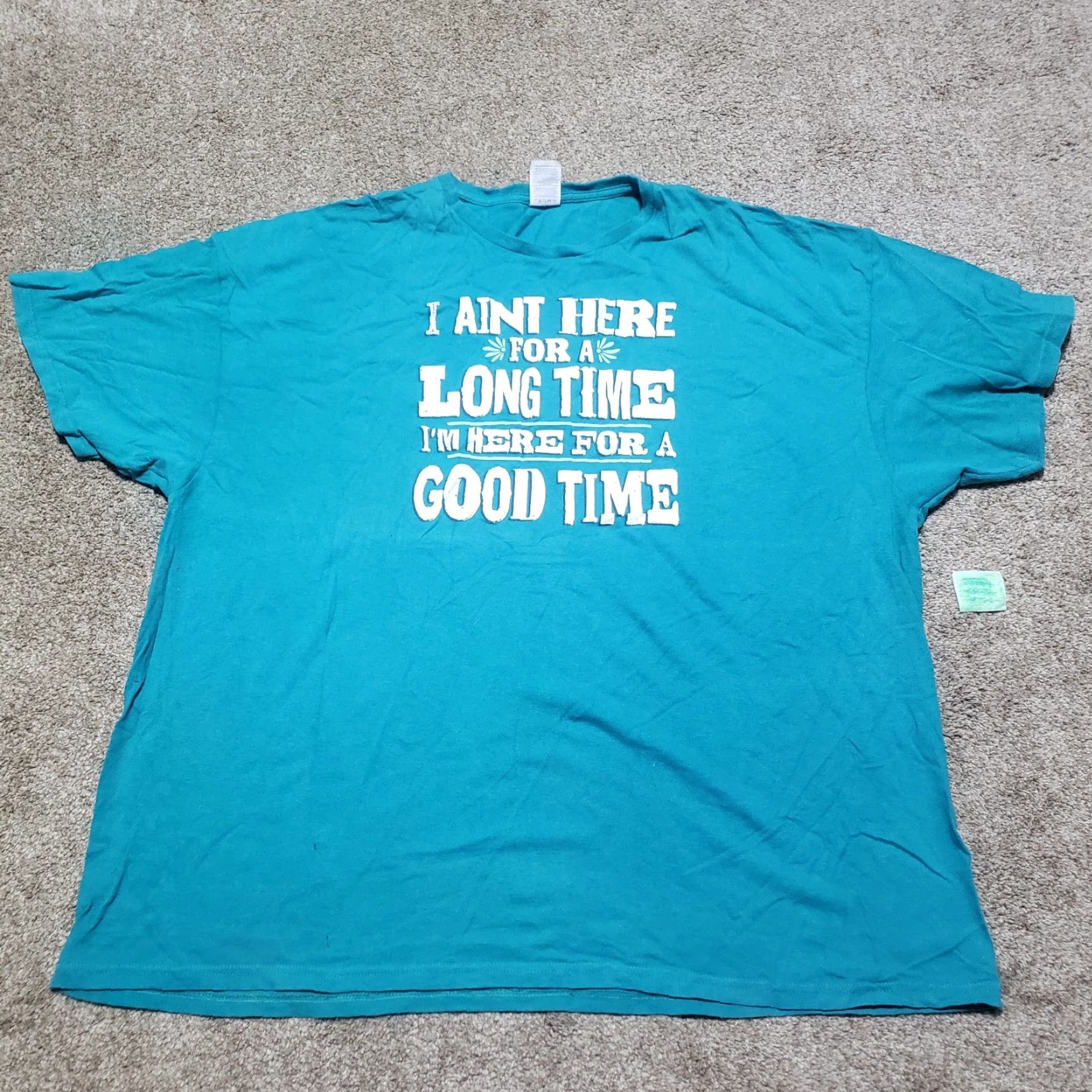 Vintage I Ain’t Here For A Long Time I’m A Good Time George Strait T Shirt Mens 3XL XXXL Size US XXL / EU 58 / 5 - 2 Thumbnail