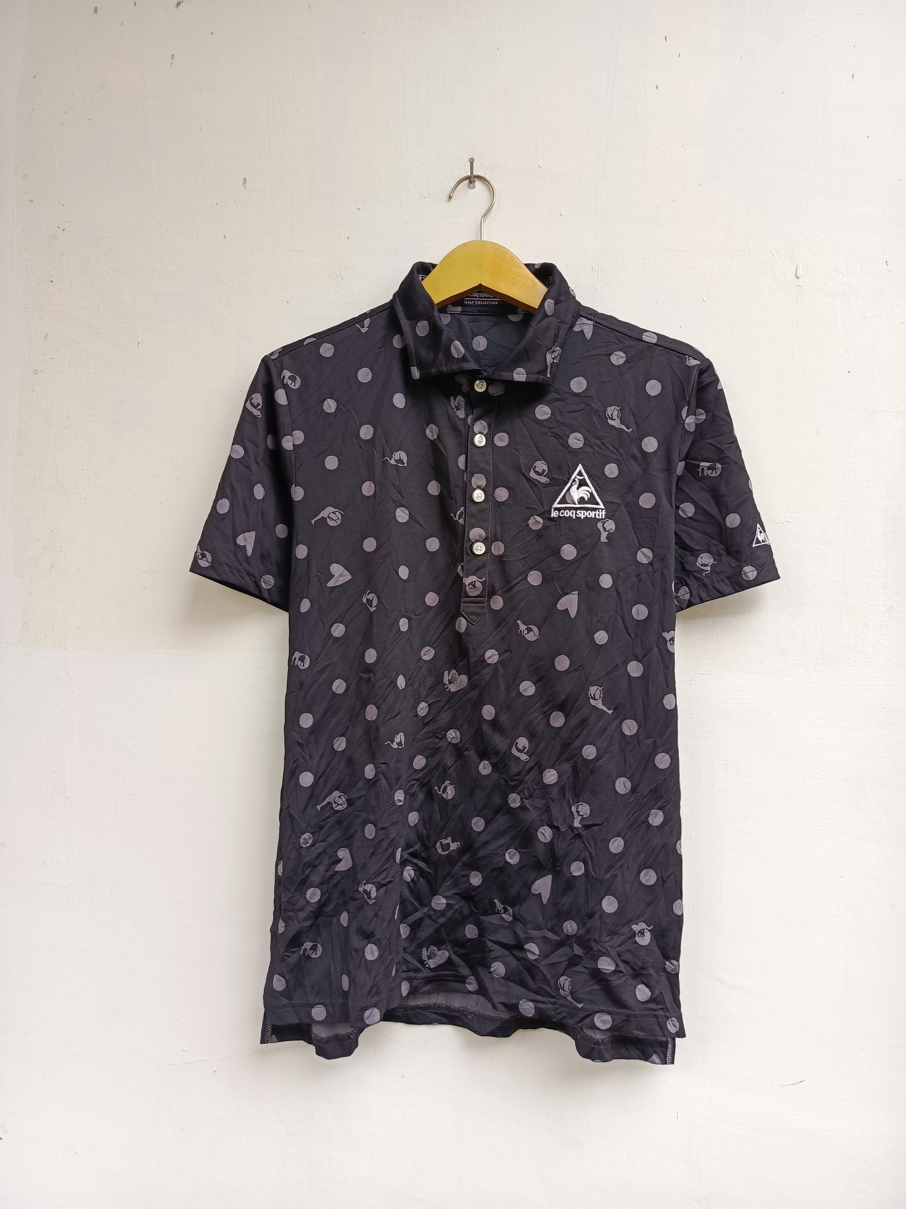 Le Coq Sportif Le coq sportif patern dot animals poloshirt Size US L / EU 52-54 / 3 - 1 Thumbnail